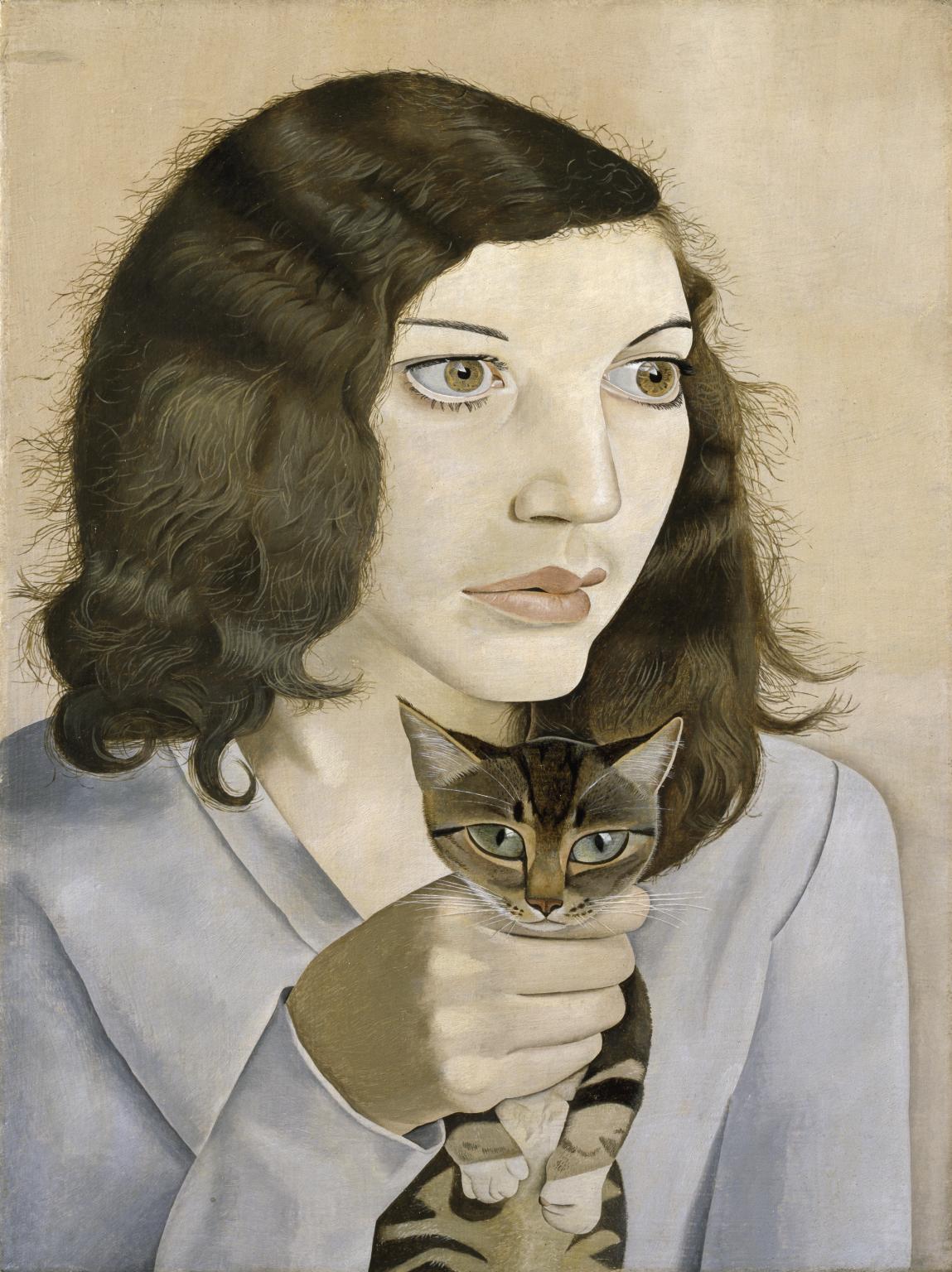 Step into the quiet, enigmatic world of Lucian Freud's “The