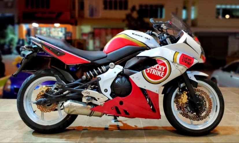 アキ Kawasaki ER6F CBU Lucky Strike for sale!* 🔥🔥🔥 💥Manufactured