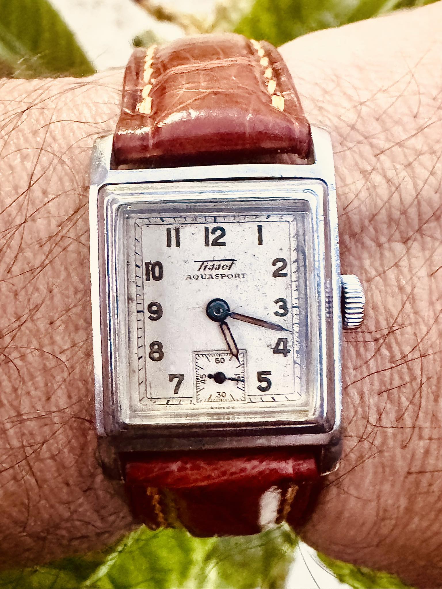 Vintage Tissot tank watch from 1990s