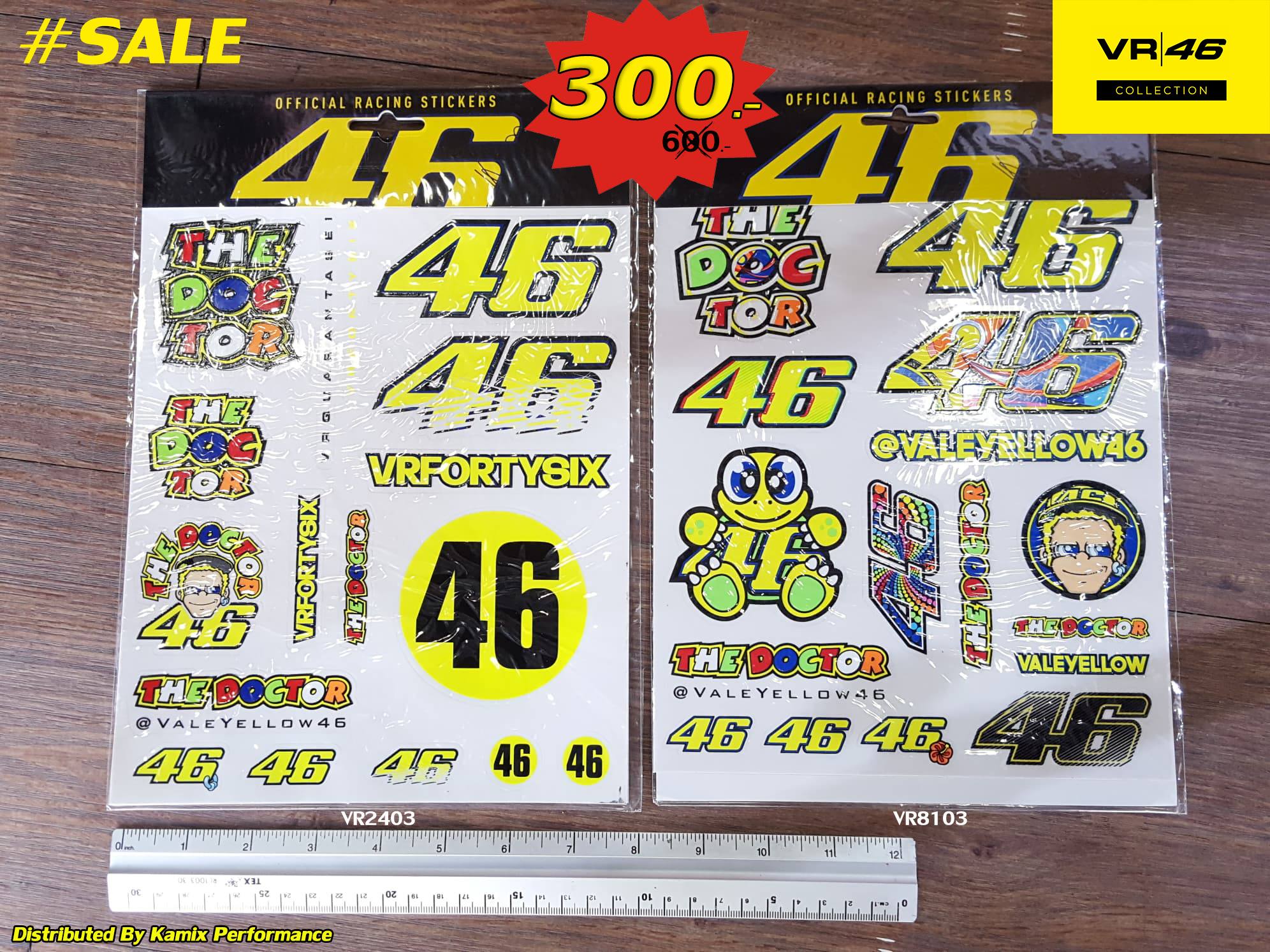 #SALE ลดเคลียสต็อค VR46 Sticker... - Kamixshop หมวกกันน็อค | Facebook