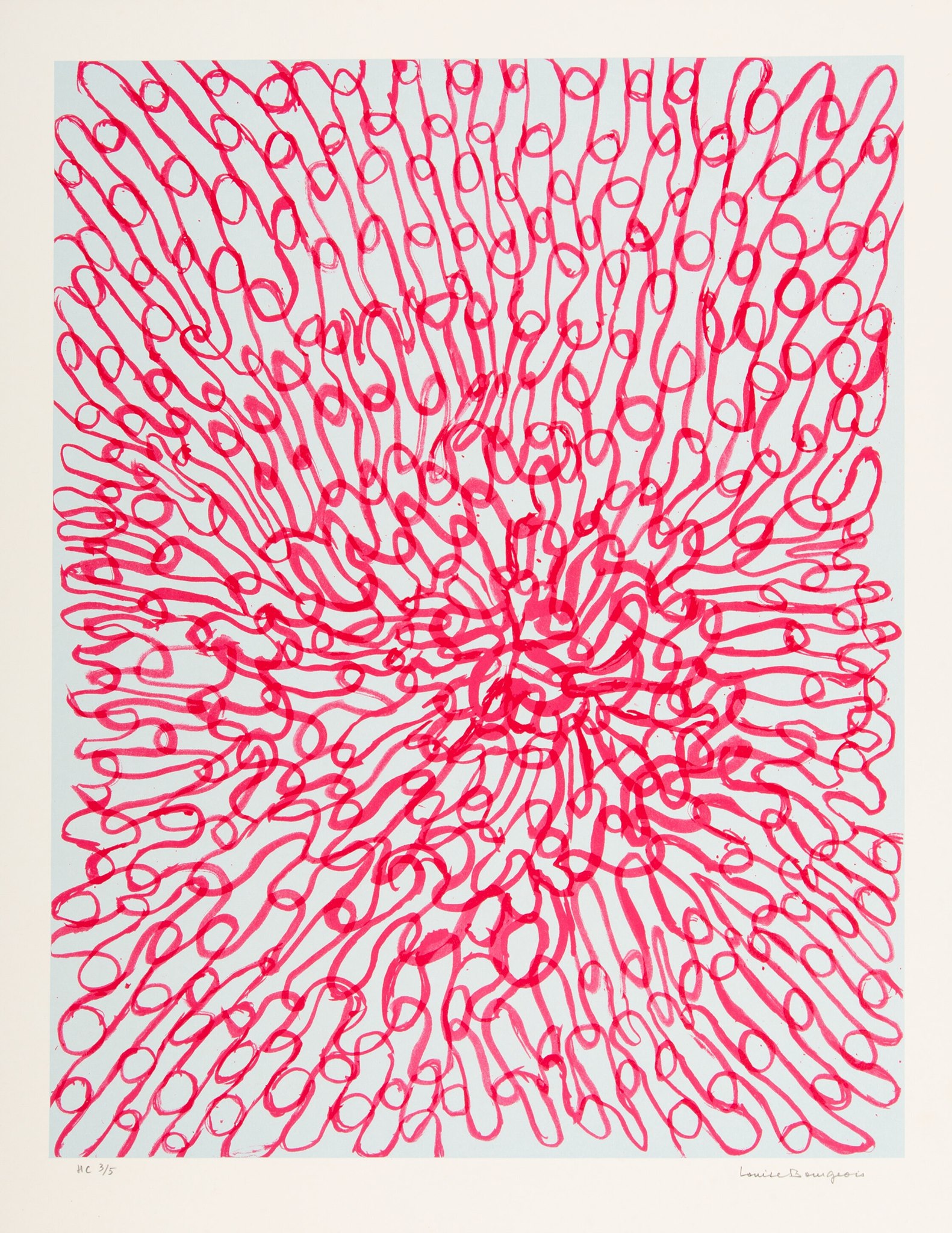 Louise Bourgeois Insomnia Drawing, 1994–95