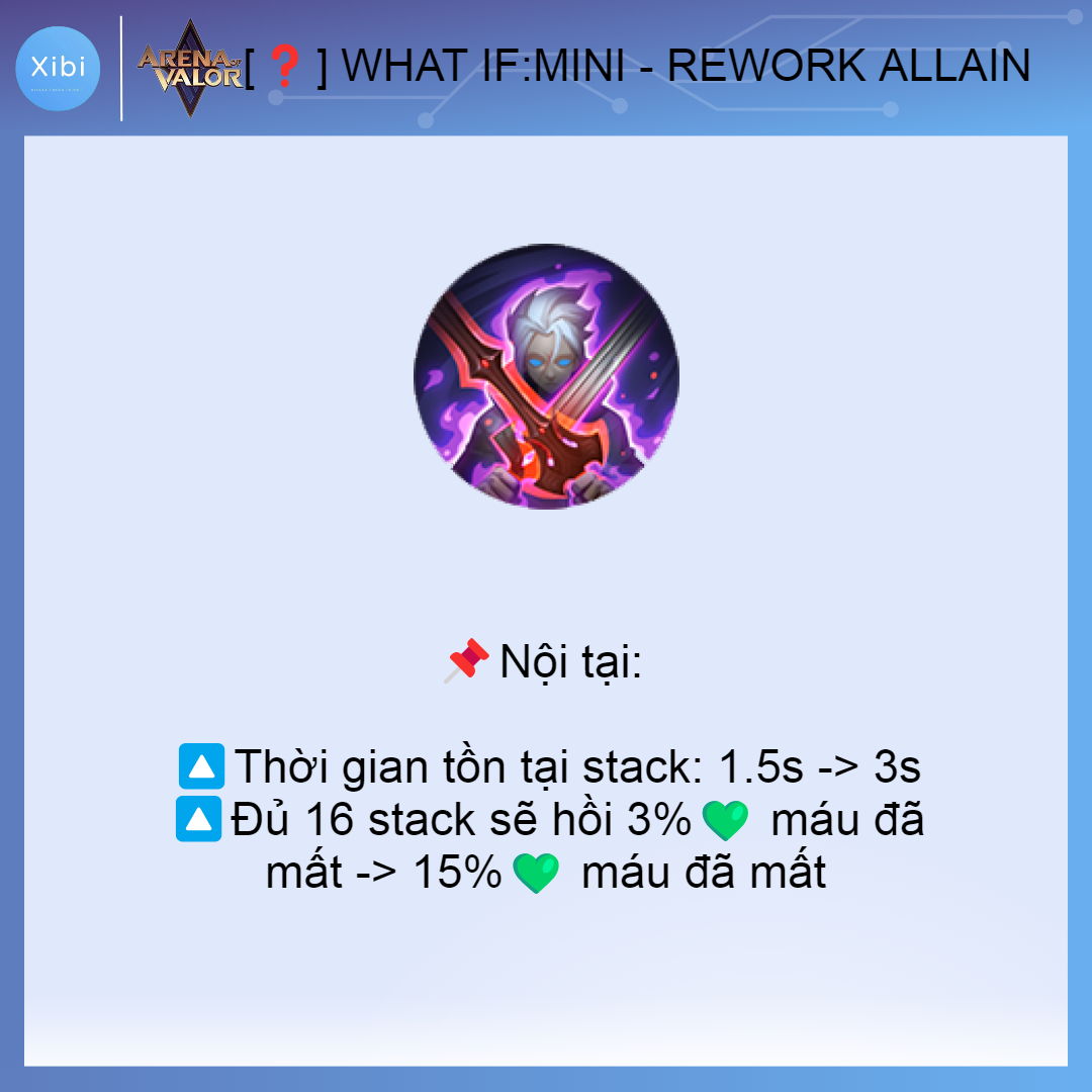 WHAT IF: 🔴MINI - REWORK ALLAIN... - AoV Tactics & Guides | Facebook