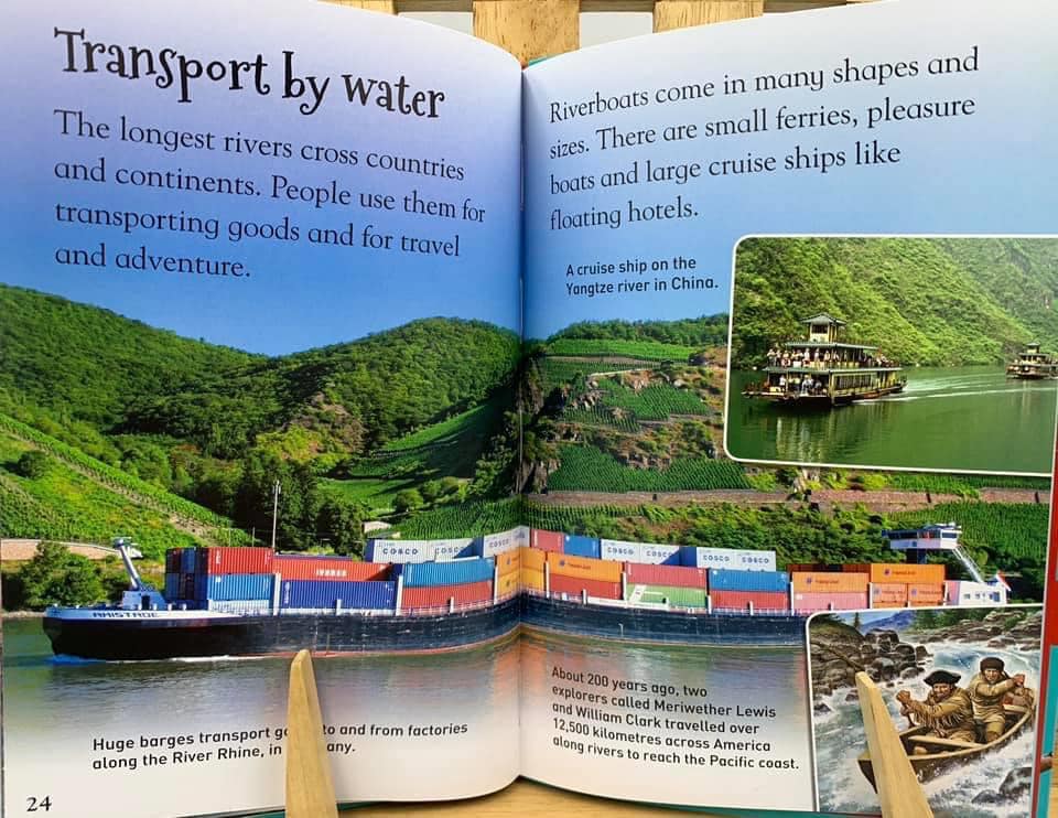 📚 ปกอ่อน สภาพดีมาก Rushing Rivers 💌 หนังสือความรู้ของสำนักพิมพ์ ...