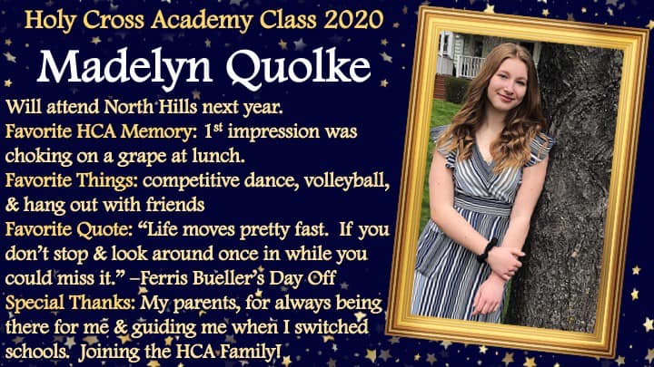Today we are proud to highlight our... - Holy Cross Academy | Facebook