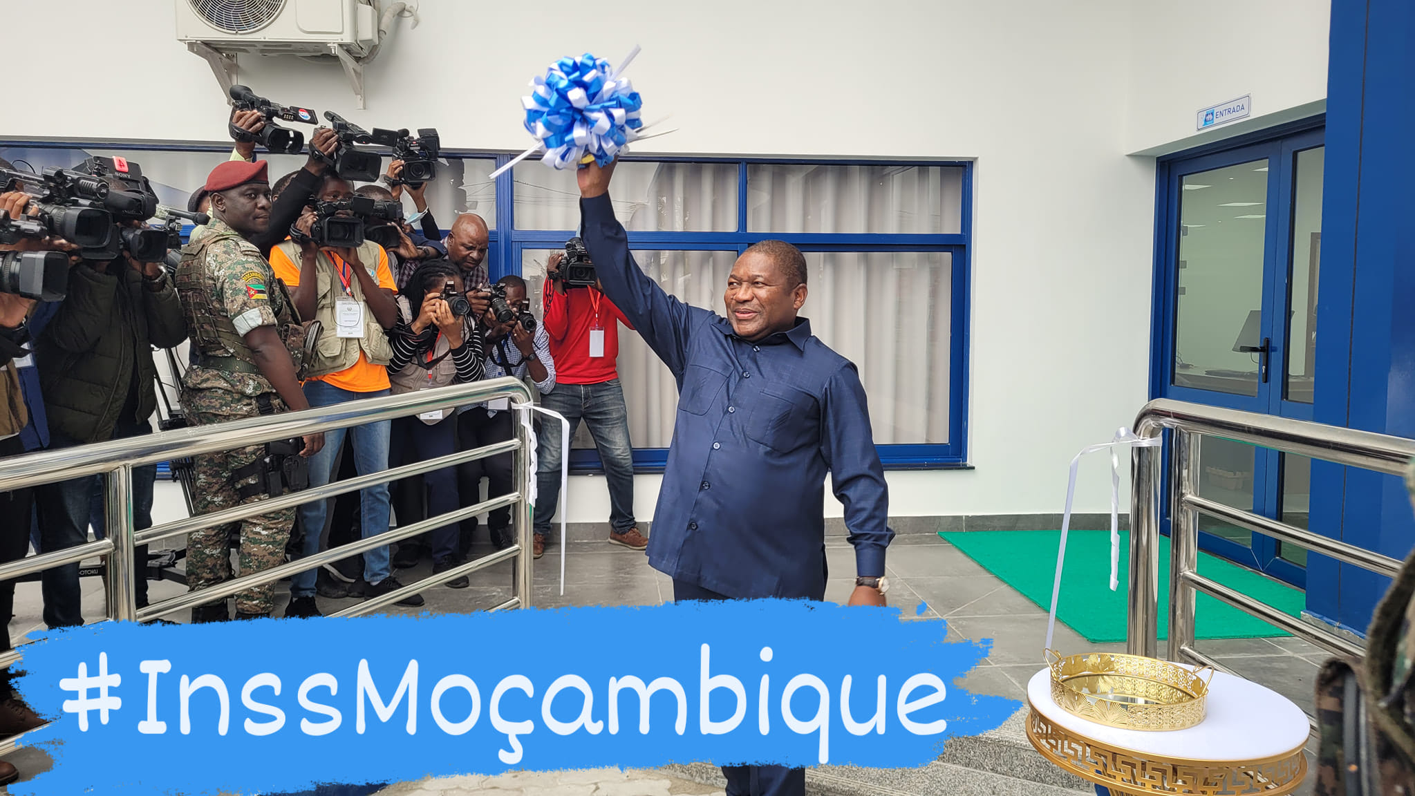 INSS Moçambique - CHEFE DO ESTADO INAUGURA EDIFÍCIO DO... | Facebook