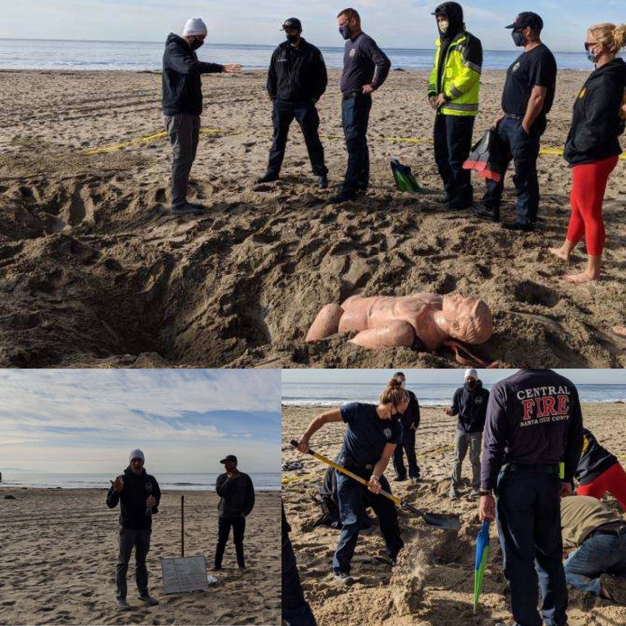 Central - Your Central Firefighters had Sand Entrapment Training last ...