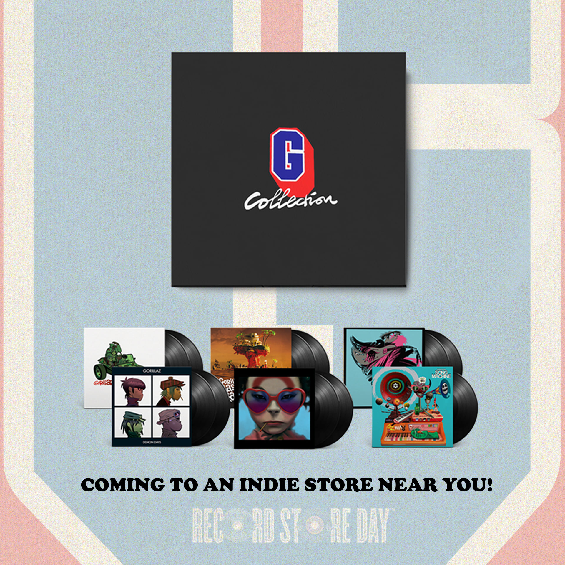 20 yearz of Gorillaz in one boxset! The G Collection is available