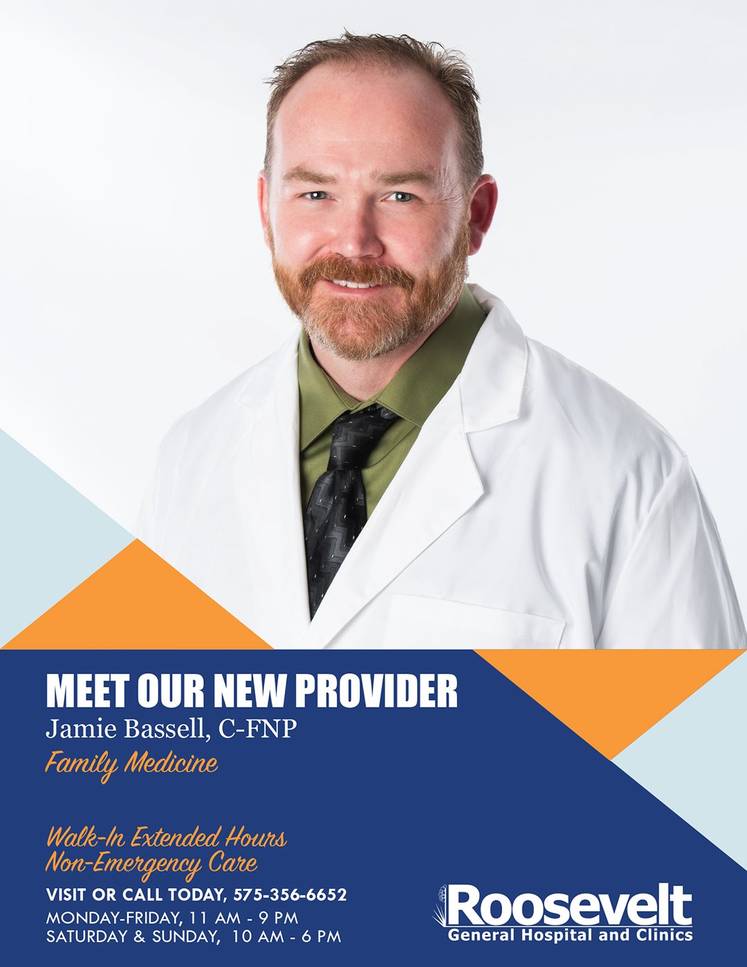 RGH Clinic - MEET OUR NEW PROVIDER Jamie Bassell...