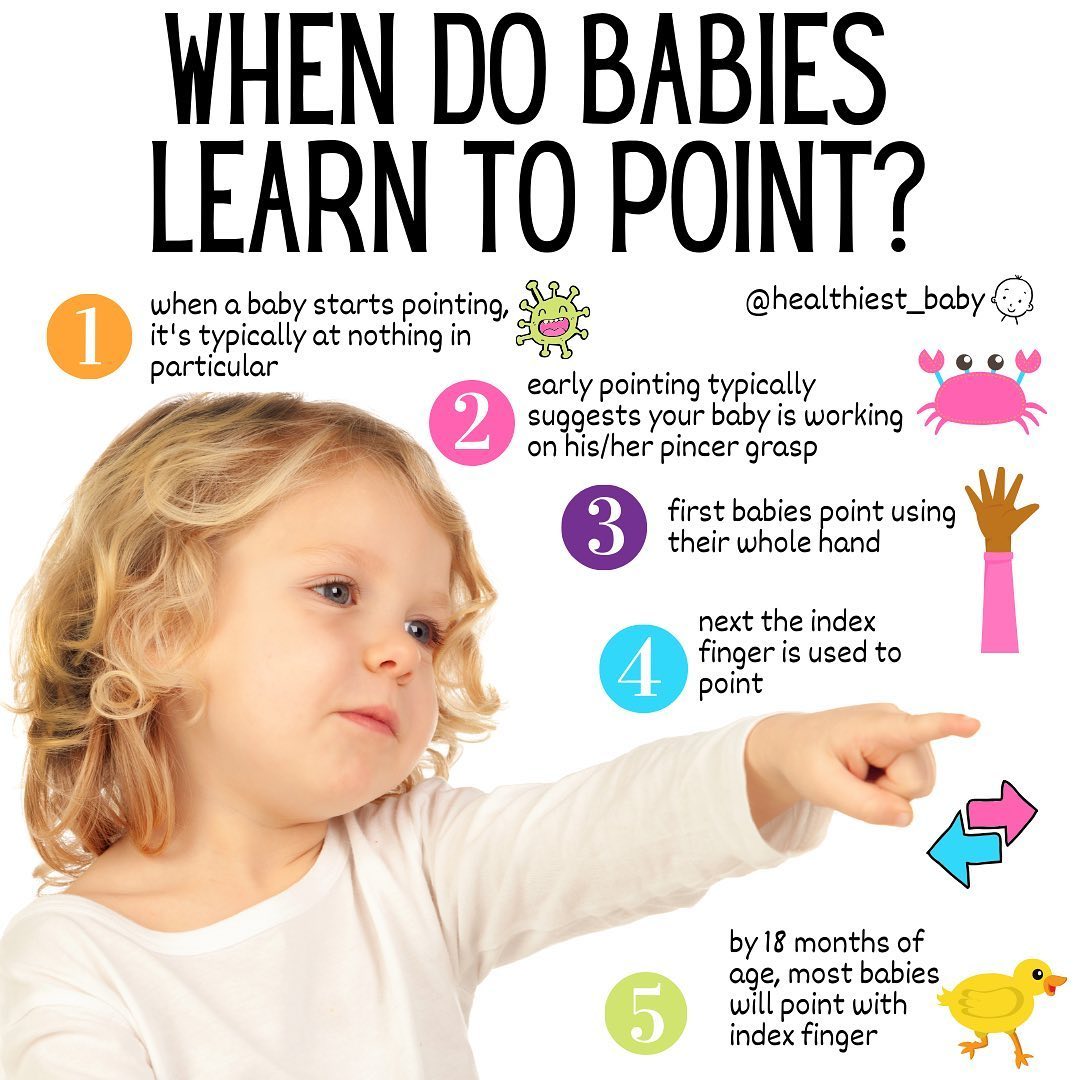 Pointing is an important pre-verbal... - The Healthiest Baby | Facebook