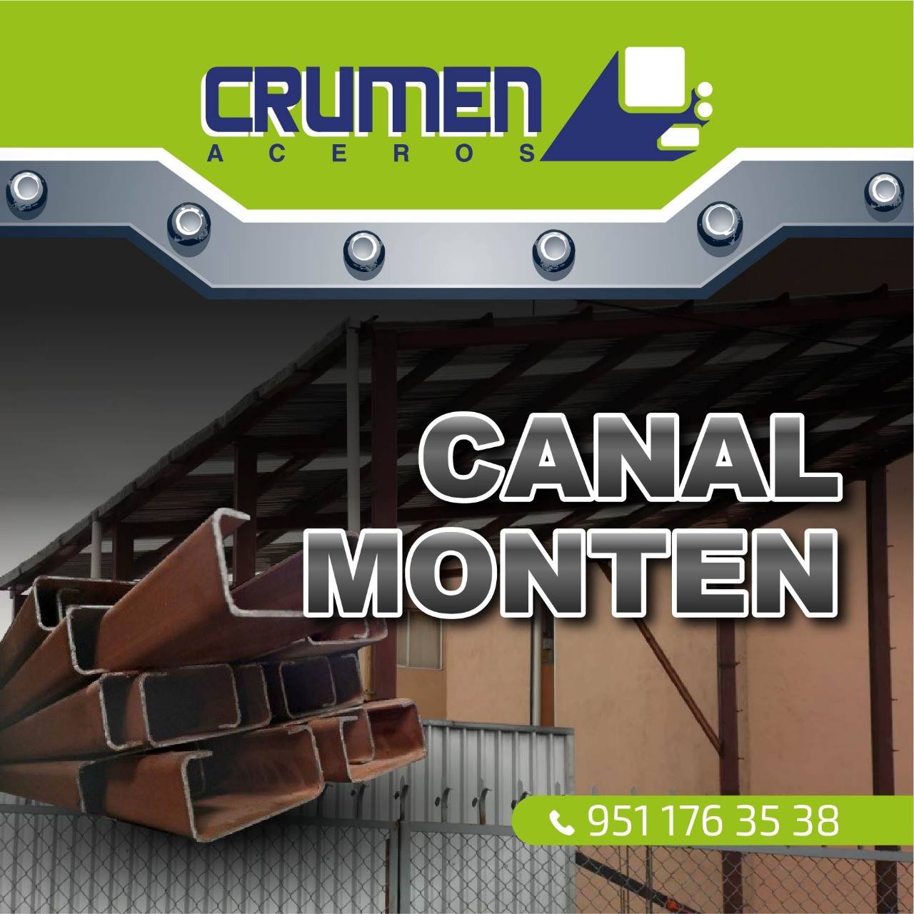 Aceros Crumen - #CanalMonten Es comúnmente utilizado en...