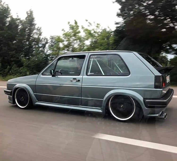 VW Golf MK2 Lovers - Keep it rooolling 😎 ️😍 ️ 🔑:@bbs_jadeprinz ...