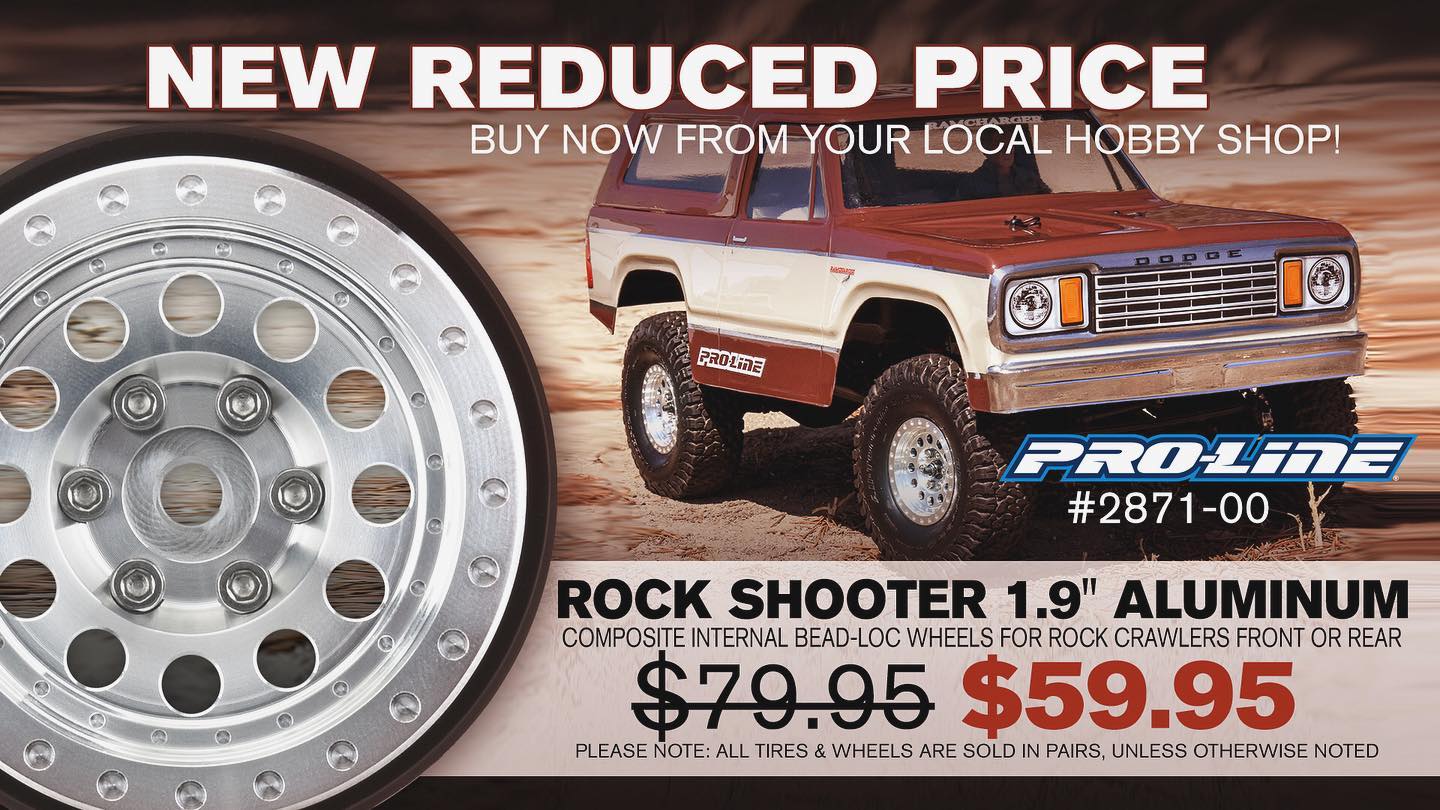 Pro-Line Racing - The Pro-Line 1.9” Rock Shooter Aluminum... | Facebook