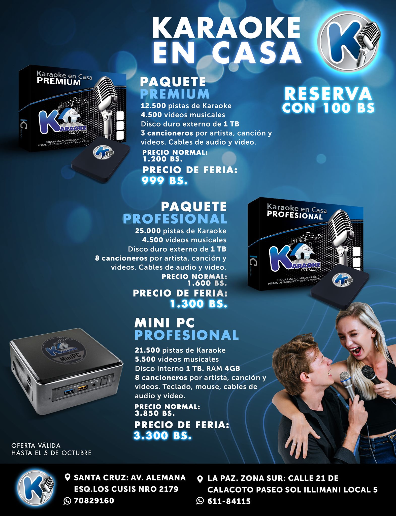 Karaoke en Casa - 🚨 ¡Últimos días de Feria! 🚨 Aprovechá...