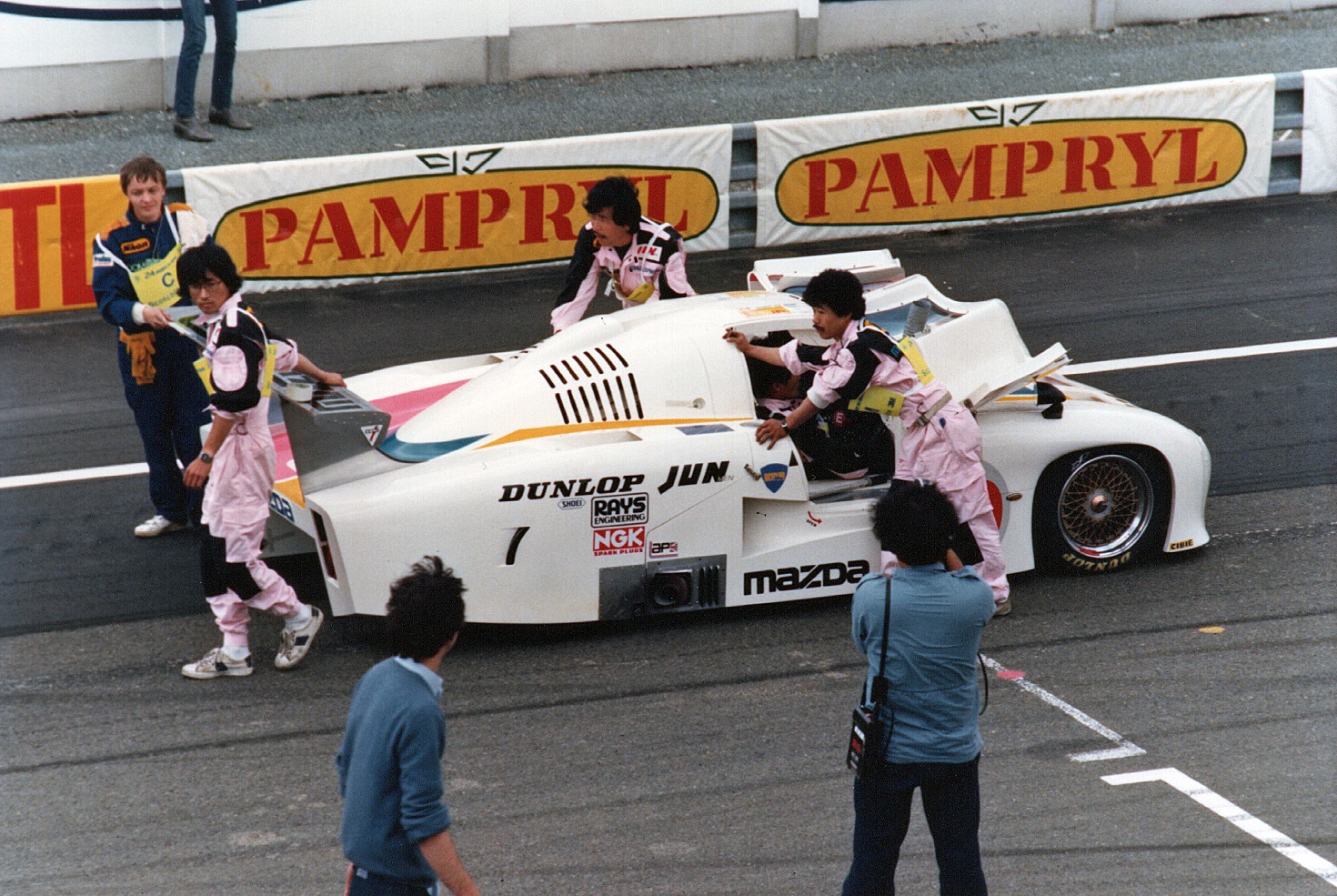 The Mazda 717 C was nicknamed 