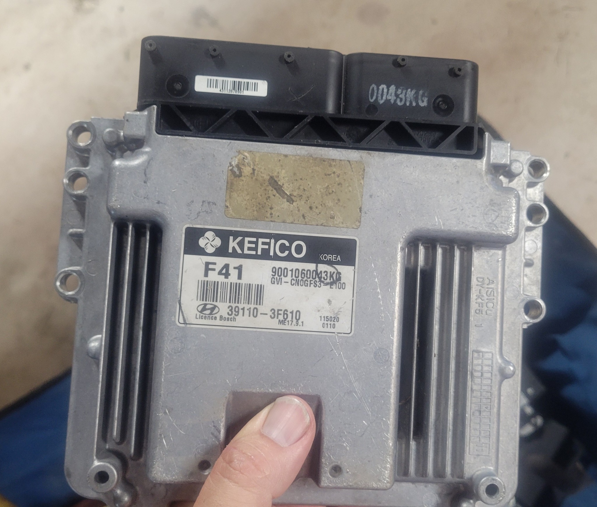 2012 Equus Ultimate Help I have to replace the ECU as it's blowing