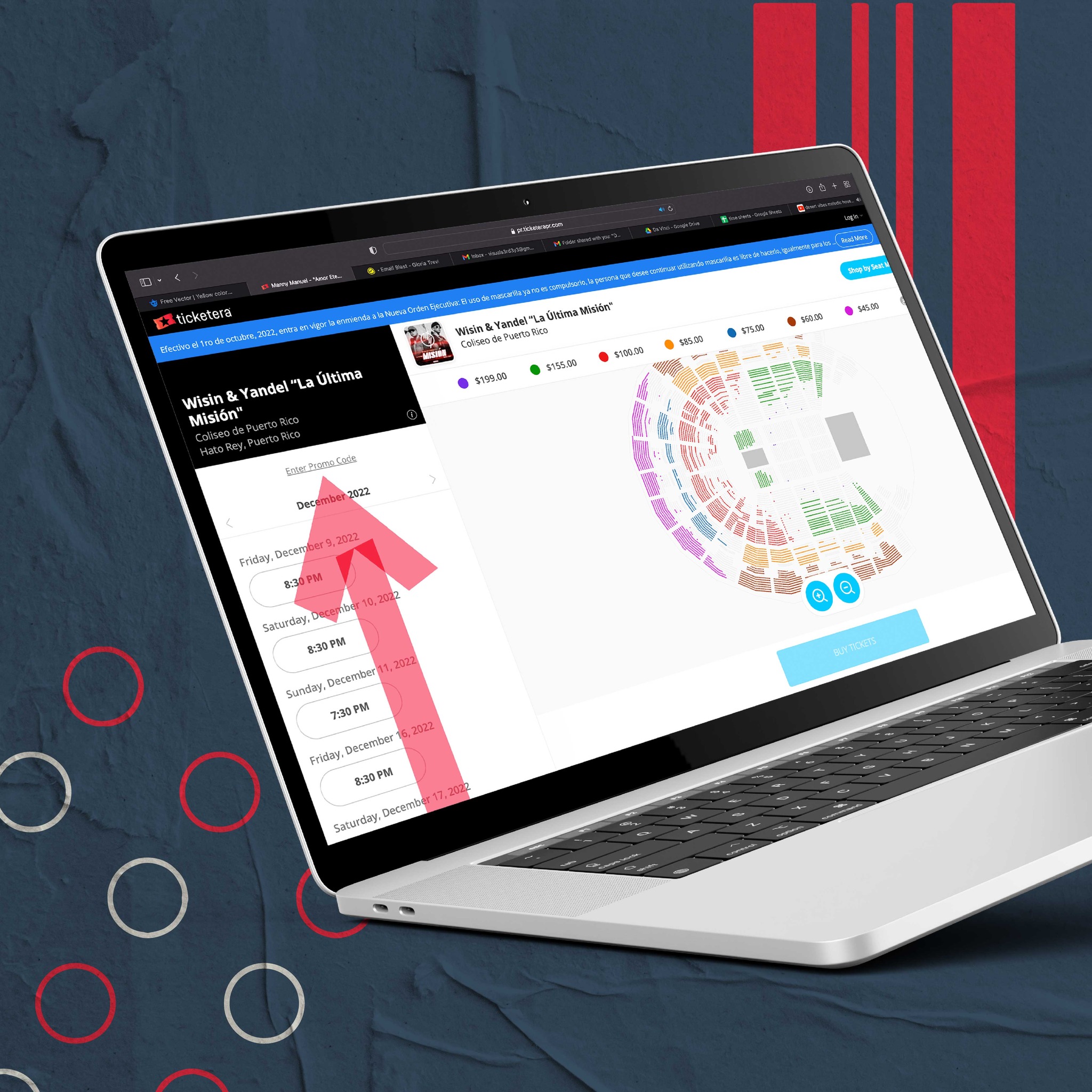 Ticketera - Ingresar un ‘promo code’ en tu compra de... | Facebook
