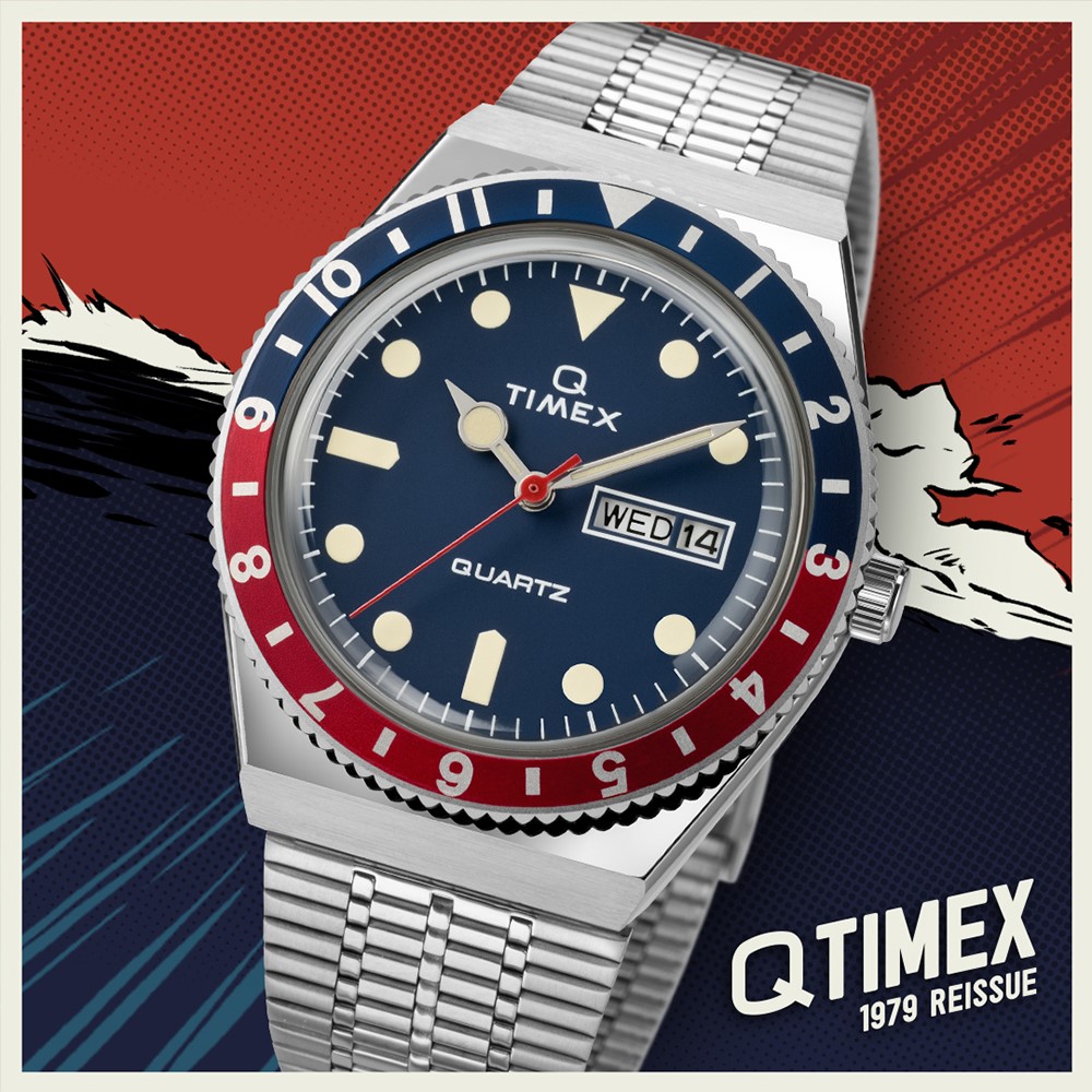 Our 1979 reissue Q Timex is a quartz time capsule—proving that