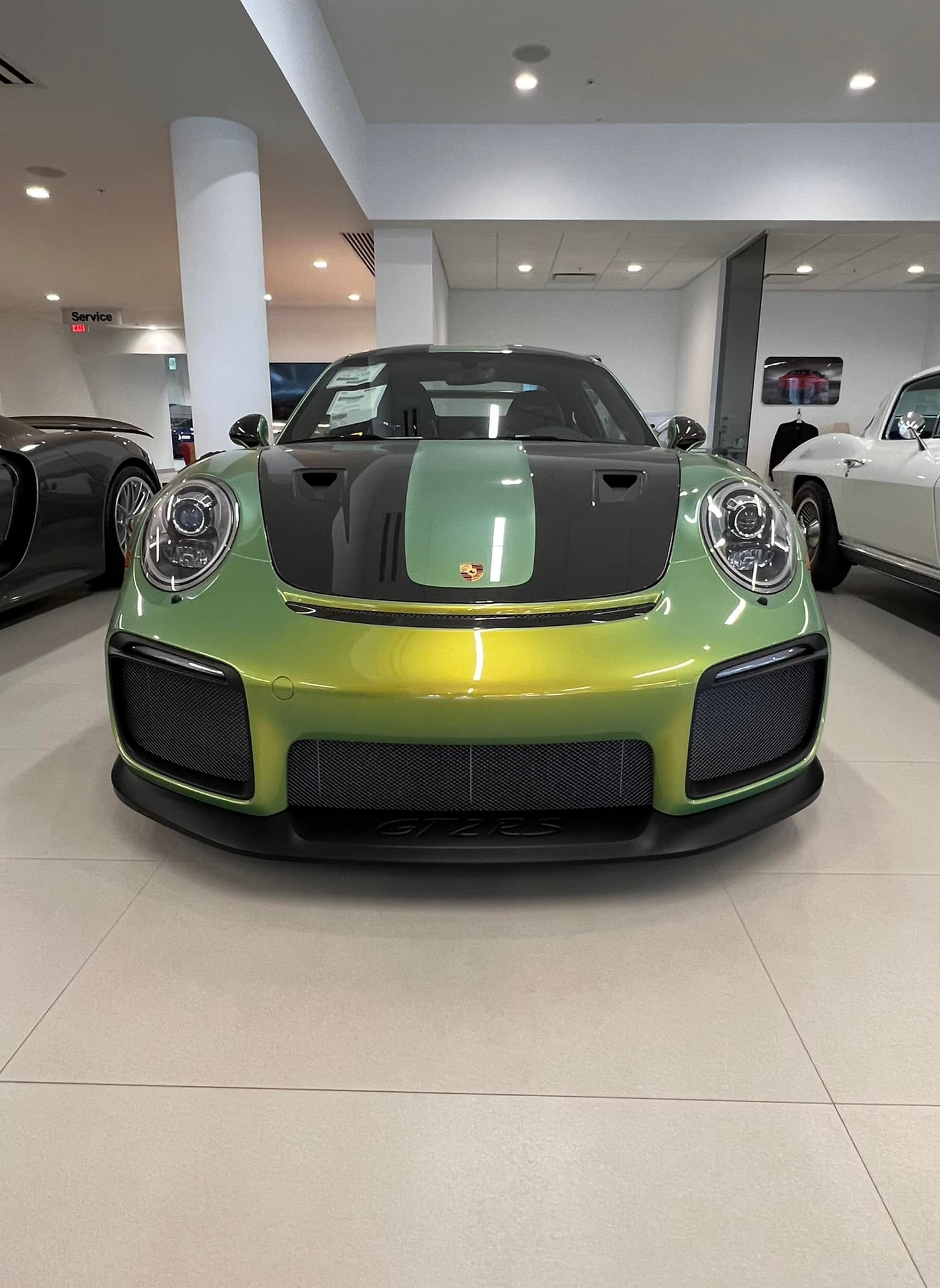 PTS Python Green Chromaflair 991.2 GT2RS w/ Weissach Package.