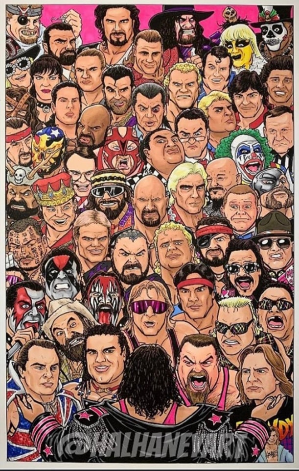 WWE Fans - The Hitman and his WWF Rivals