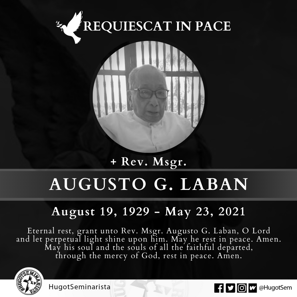HugotSeminarista - Mga bok at ter, let us pray for the eternal repose ...