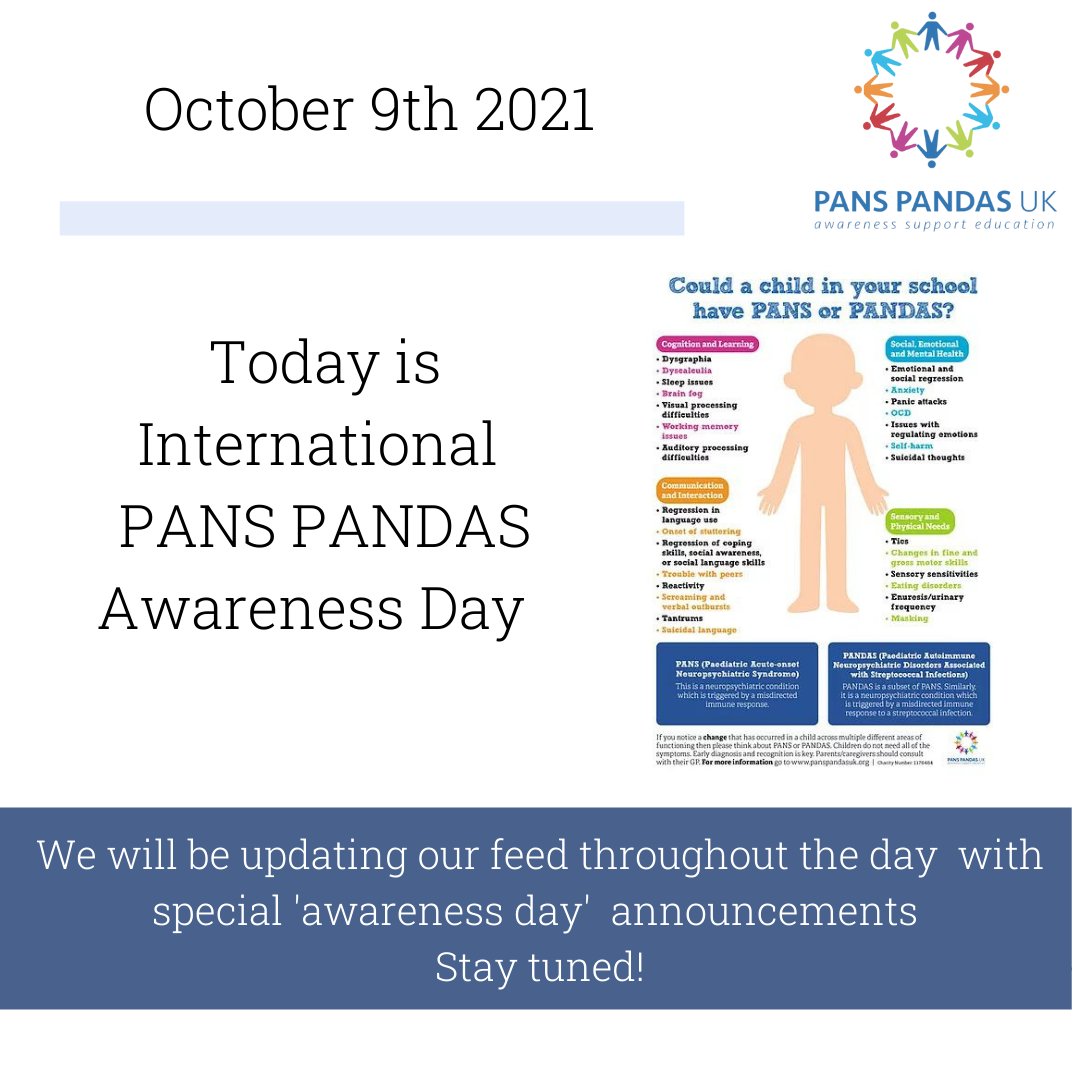 PANS - Every year on 9 October, patients, families, healthcare ...