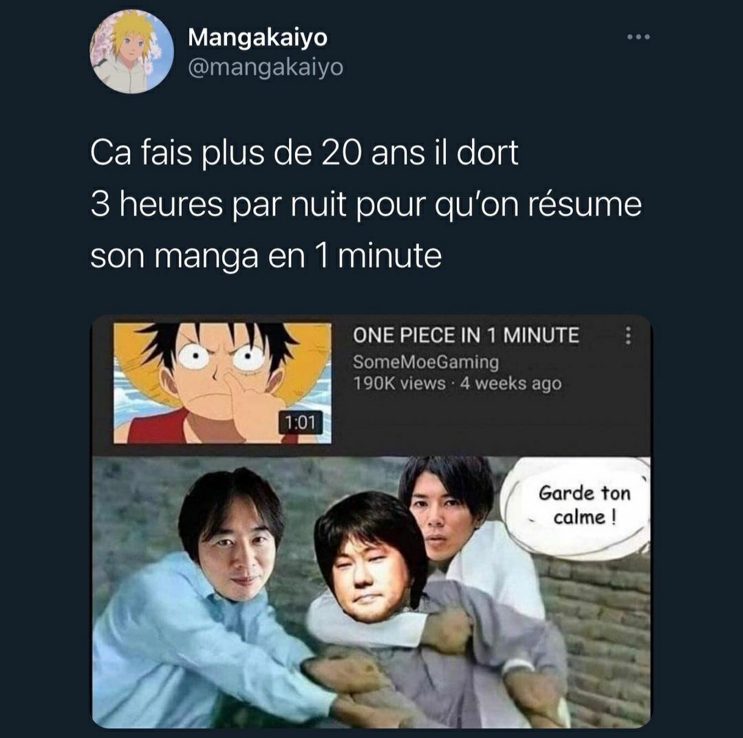 😂😂😂😂 une honte de... - NO Manga NO Anime NO Games NO Life