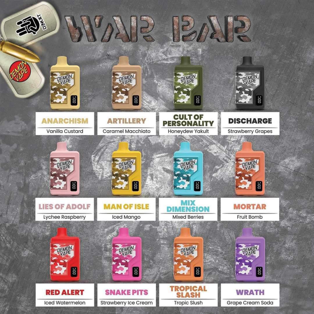 Mary - SOLD OUT DEMON VAPE /DENKAT WAR BAR 9500pops With lace ₱450 ...