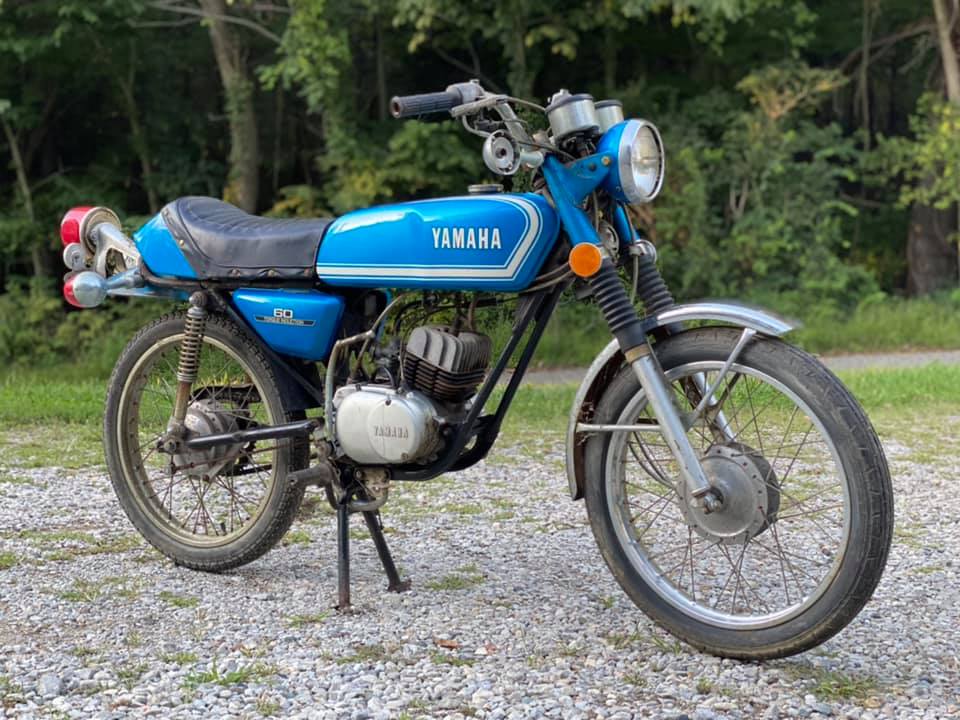 1973 Yamaha RD60 with 1826 original miles