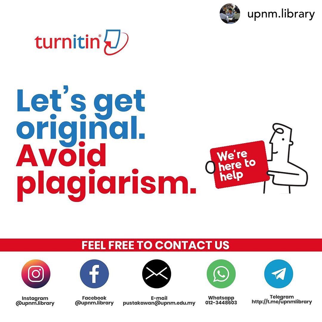 Universiti - #UPNMSharing Ketahui lebih lanjut mengenai #TurnItIn dan ...