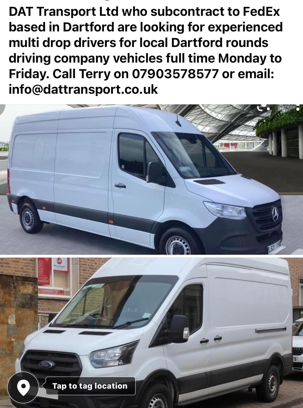 DAT Transport Services Limited | Dartford