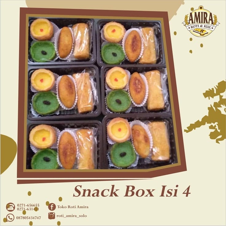 Toko Roti Amira - Toko Roti Amira menyajikan aneka ragam sajian snack ...