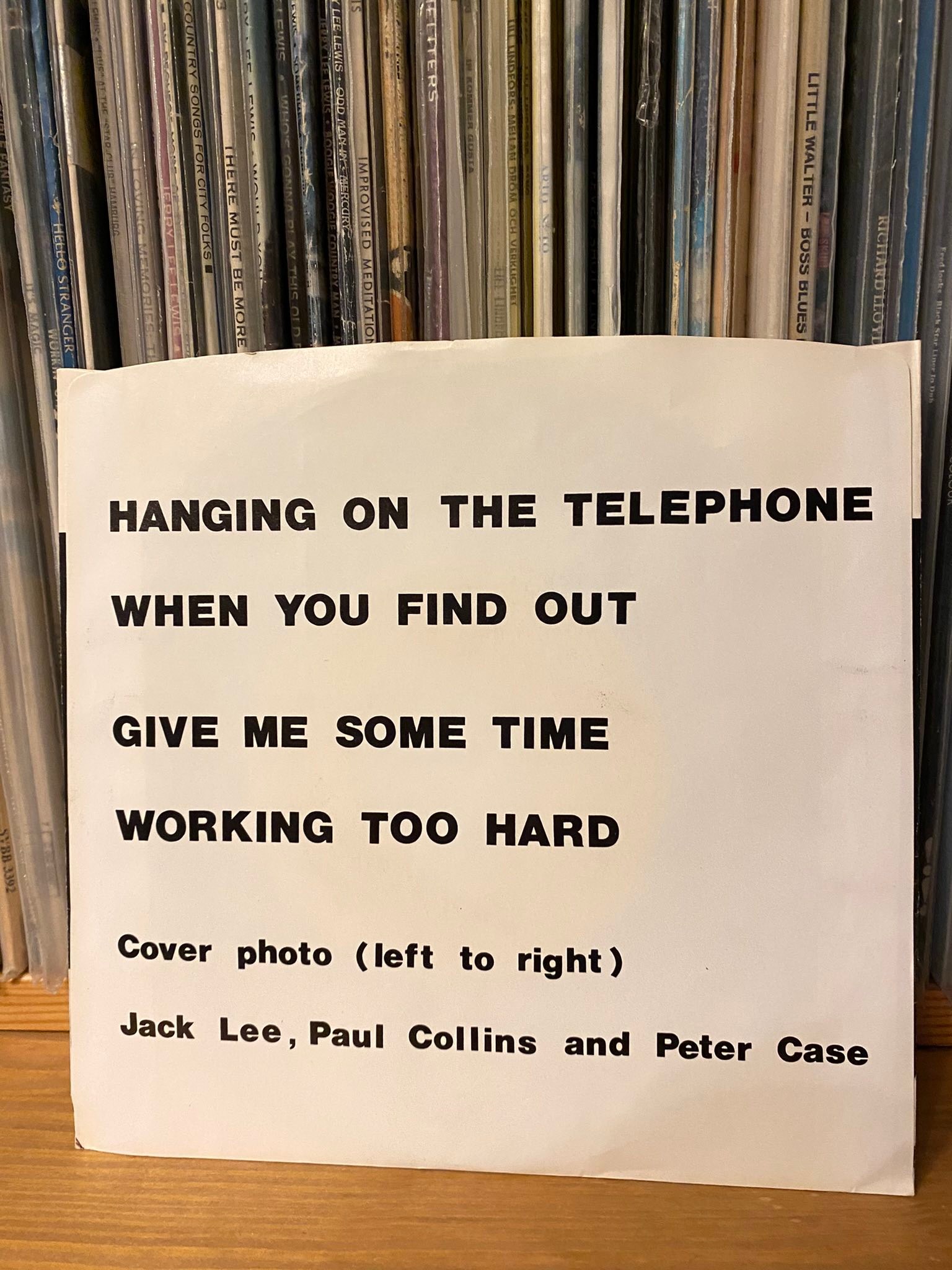 The Nerves' original 'Hanging on the Telephone' EP