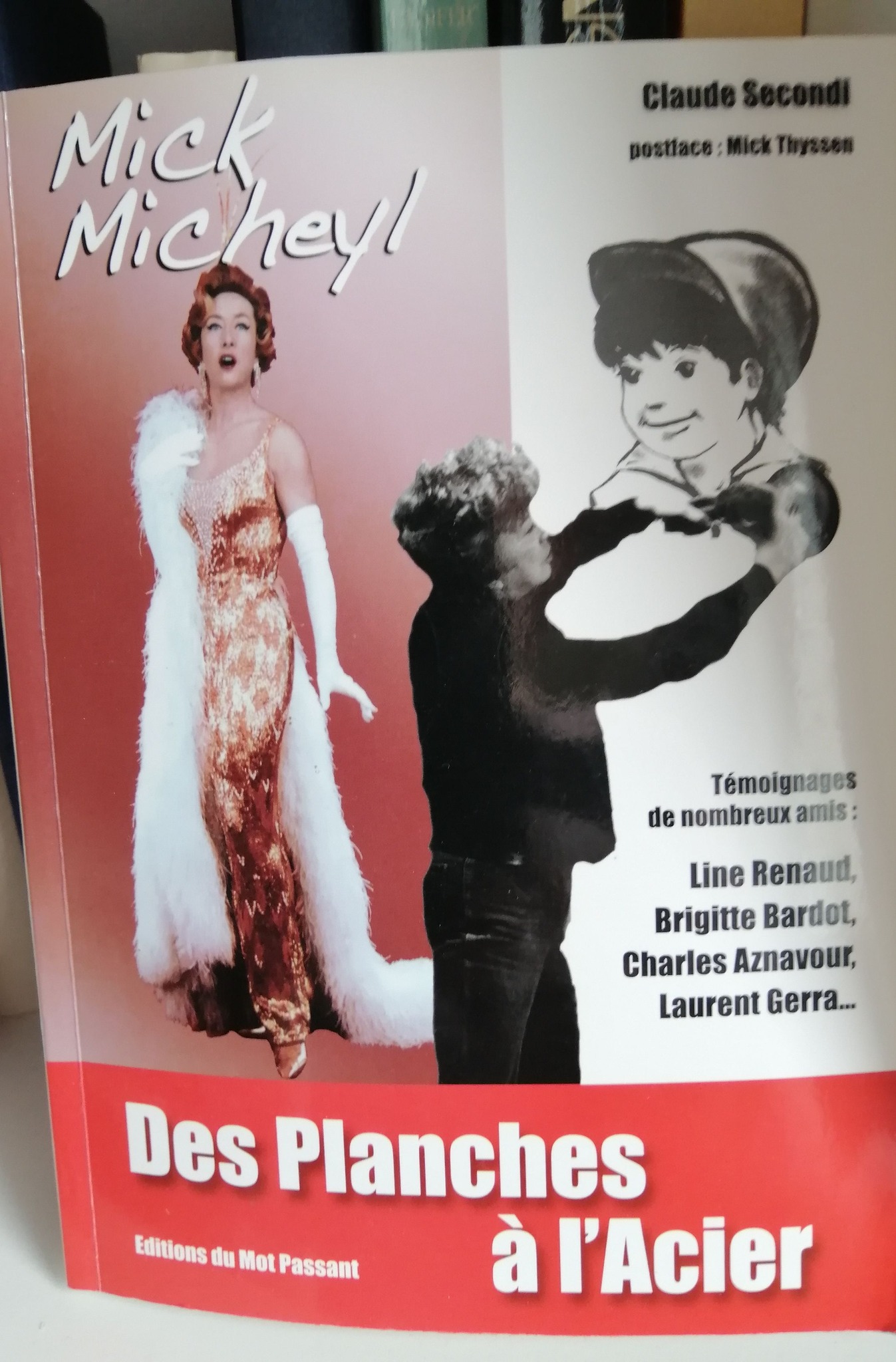 Affiche Vintage Mick Micheyl 'Avec Frénésies' Casino De Paris 1963 - 50x70cm, Très Bon état