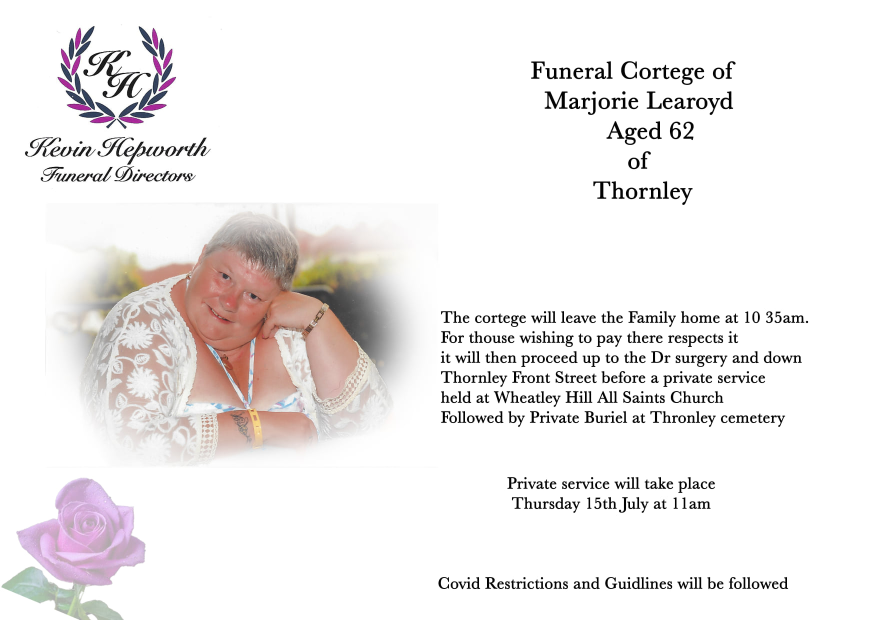 Kevin Hepworth Funeral Directors Home Facebook