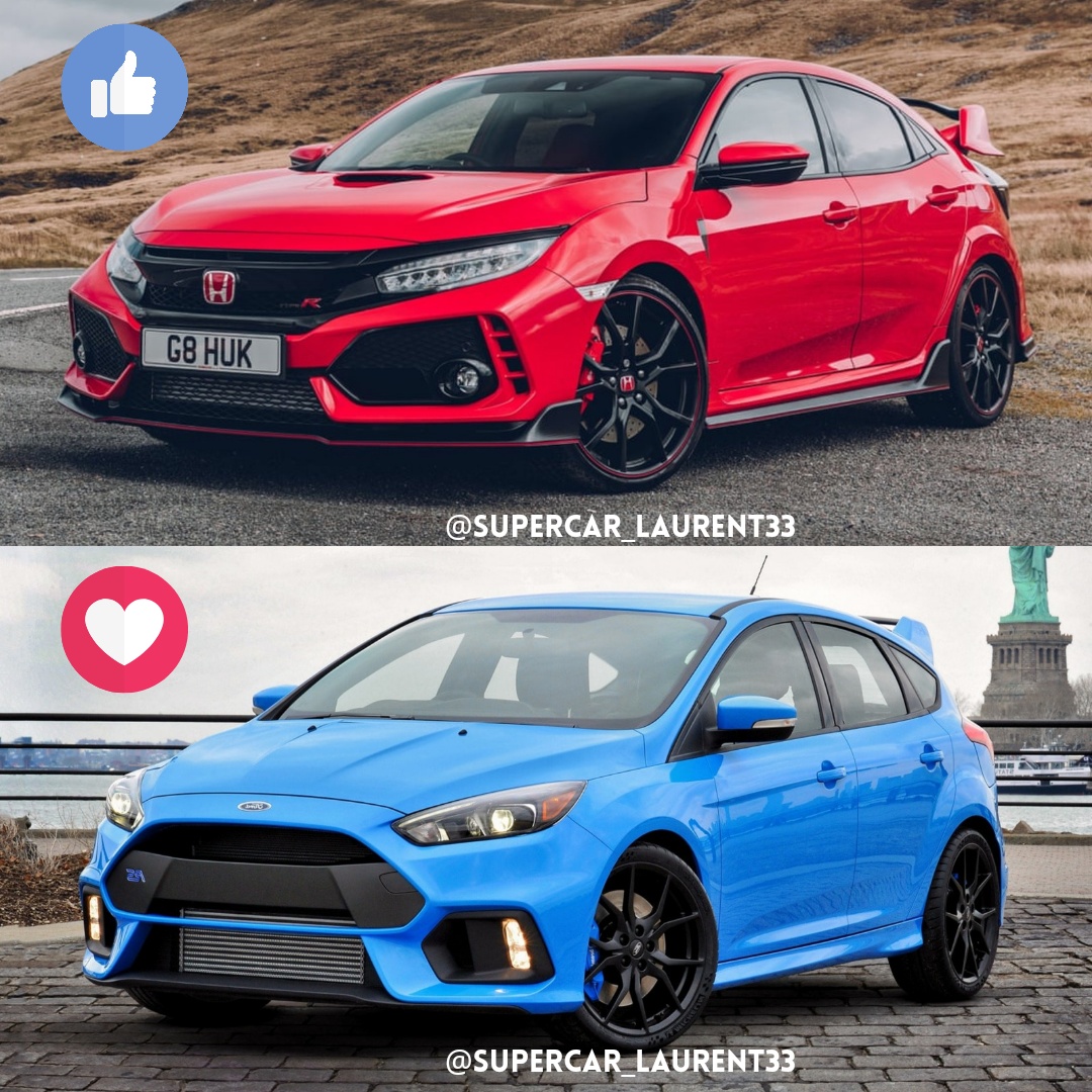 Mr Downshift - Honda Civic Type R vs Ford Focus RS...