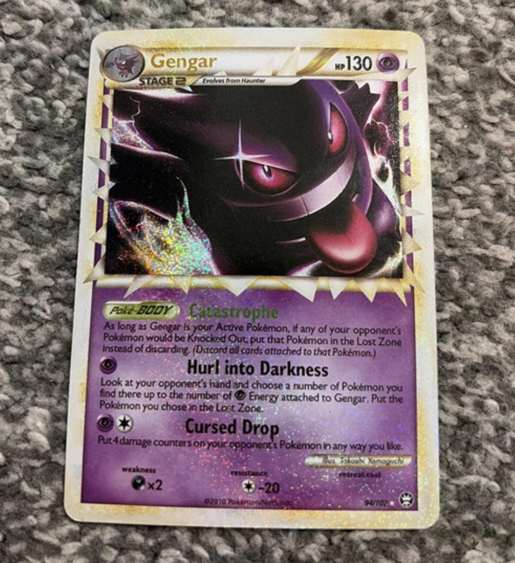 gengar stage 2 pokemon card value - Mega ex - 056/094 - ME02: Phantasmal Flames (PFL) - Double Rare search your deck for up to 2 cards and put them into your hand Gengar Price & Card Details