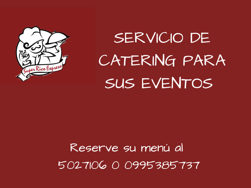 Super Rico Mar - Contamos con servicio de catering para... | Facebook