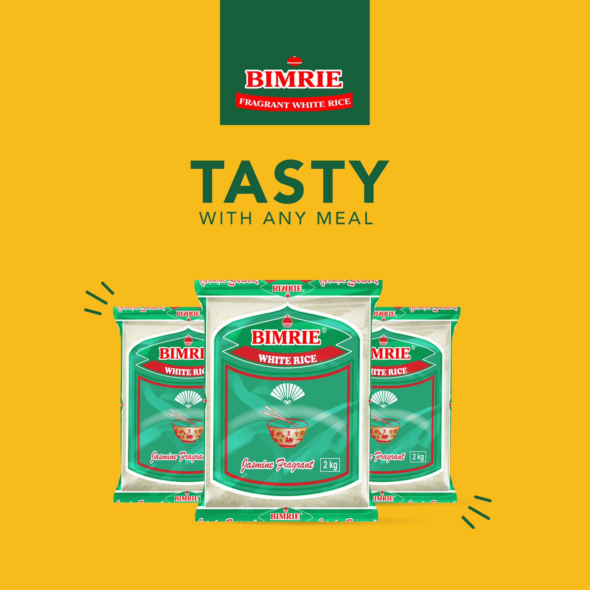 Bimrie Rice - Our rice is tasty with any meal! | Facebook