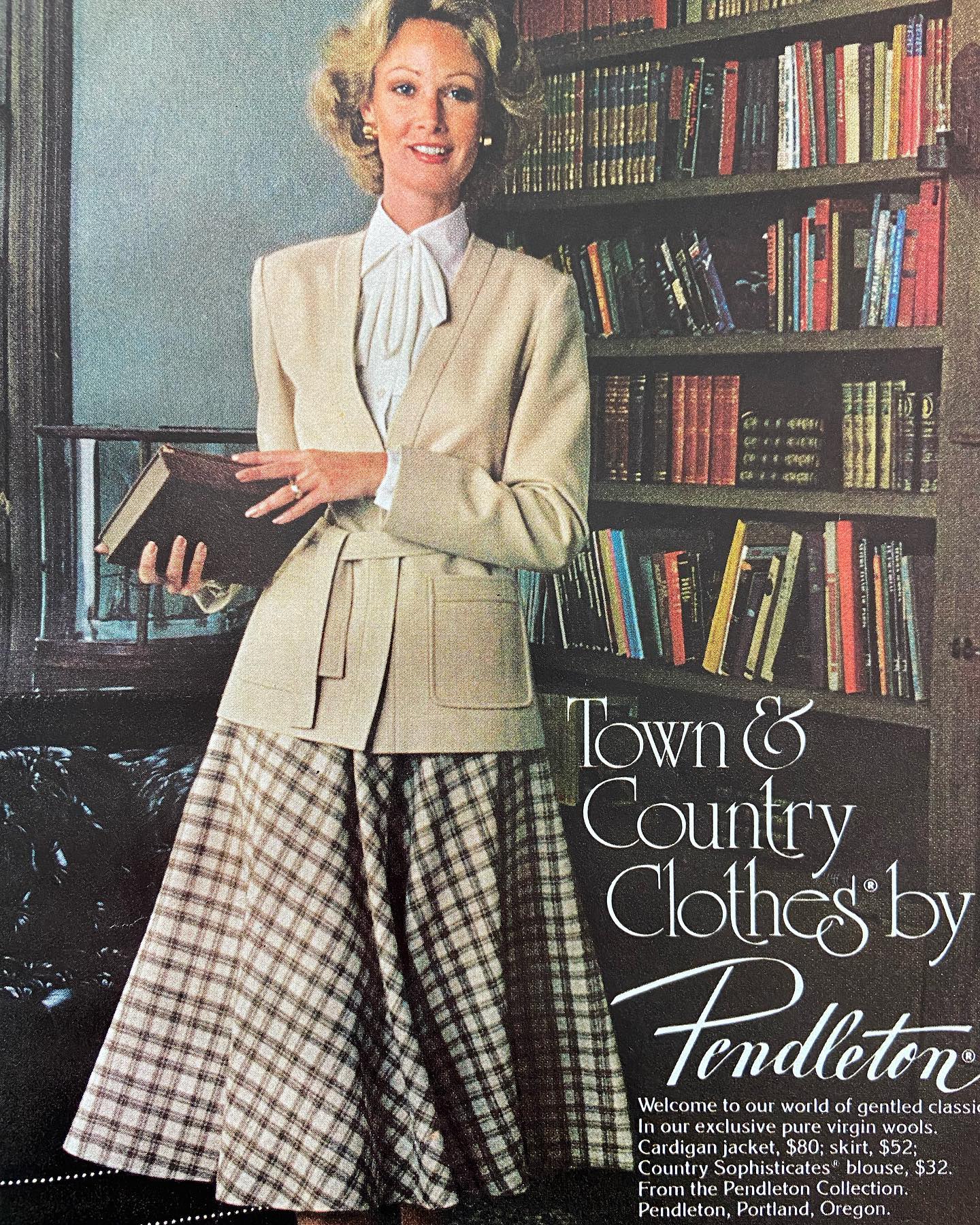 A nice Pendleton look from the late 70s