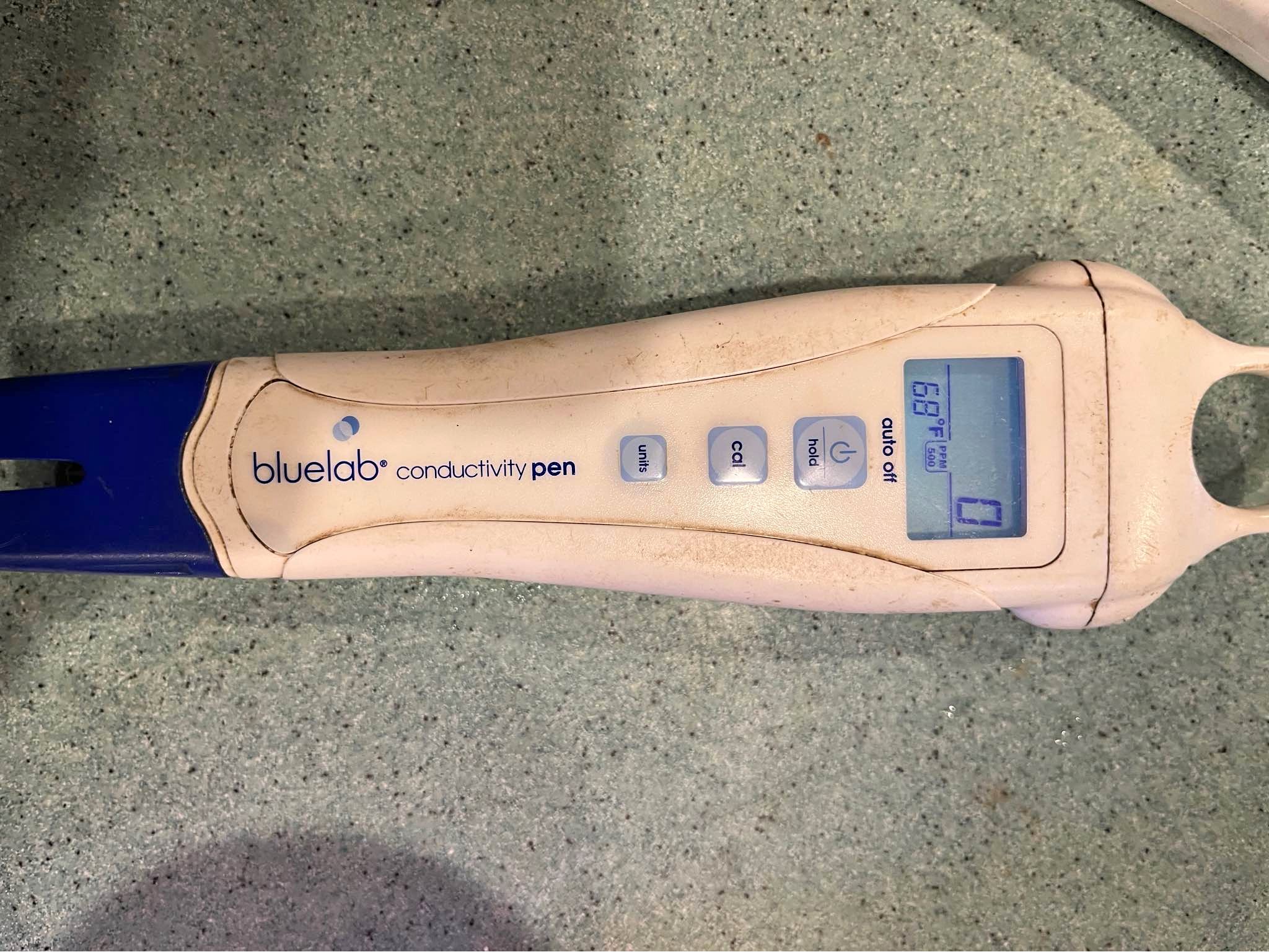 Bluelab PENCON Conductivity Pen and Digital TDS Meter, Water Tester for ...