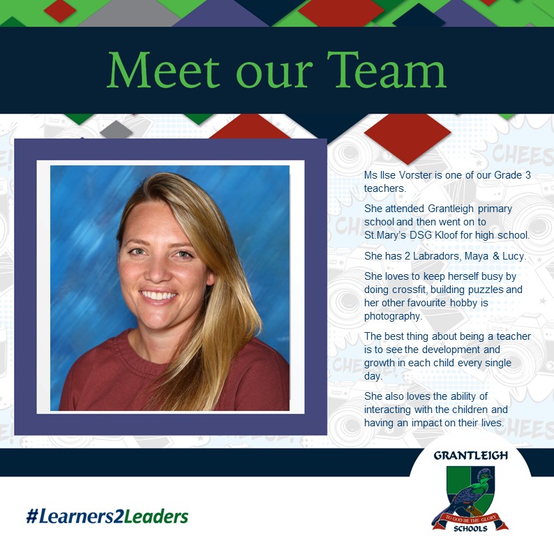 Ms Ilsa Vorster was one of the... - Grantleigh Schools | Facebook