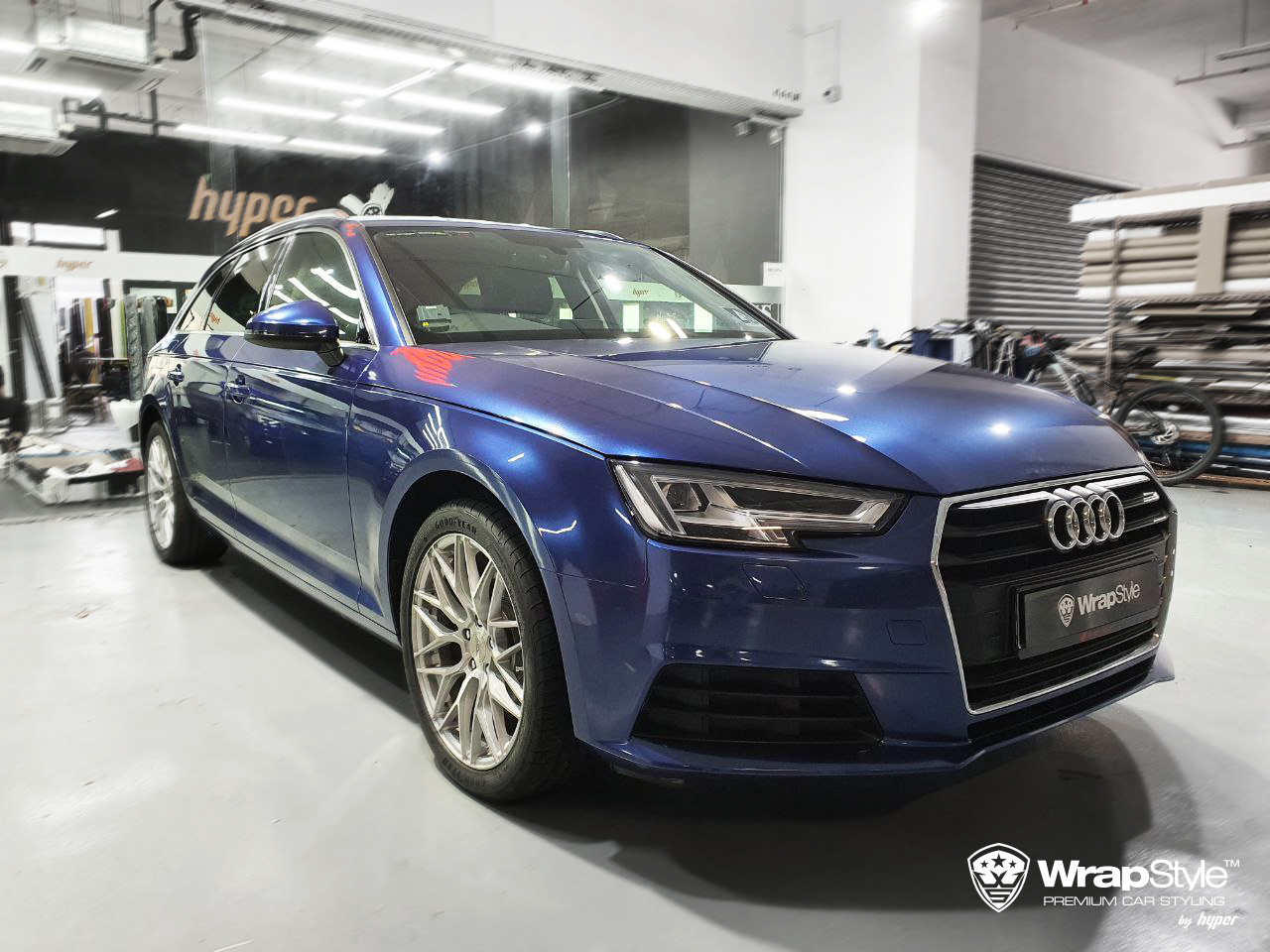 Audi A4 in Gloss... - WrapStyle Singapore by Hyper 21