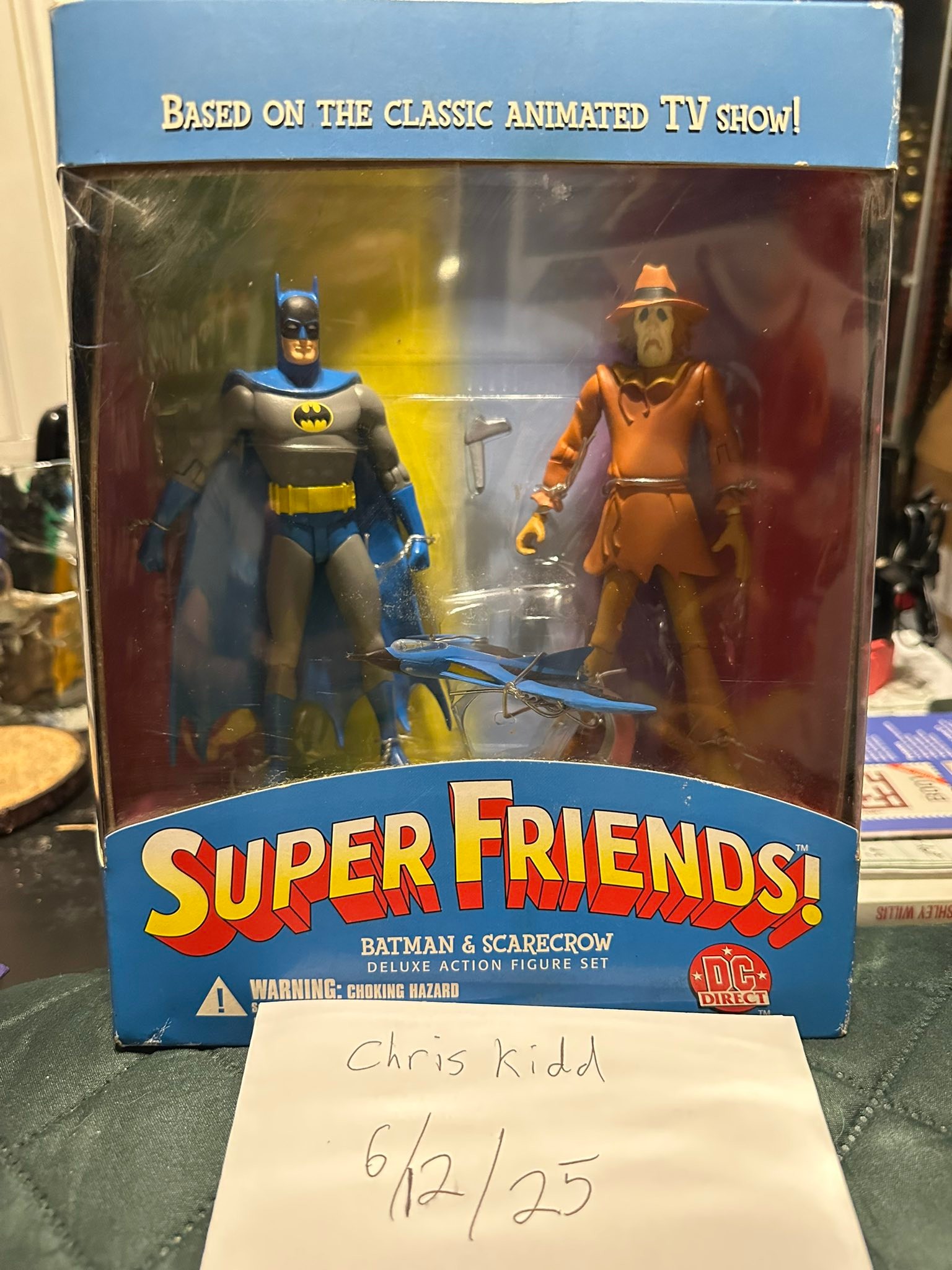 Sealed Superfriends Batman and Scarecrow figure set for sale