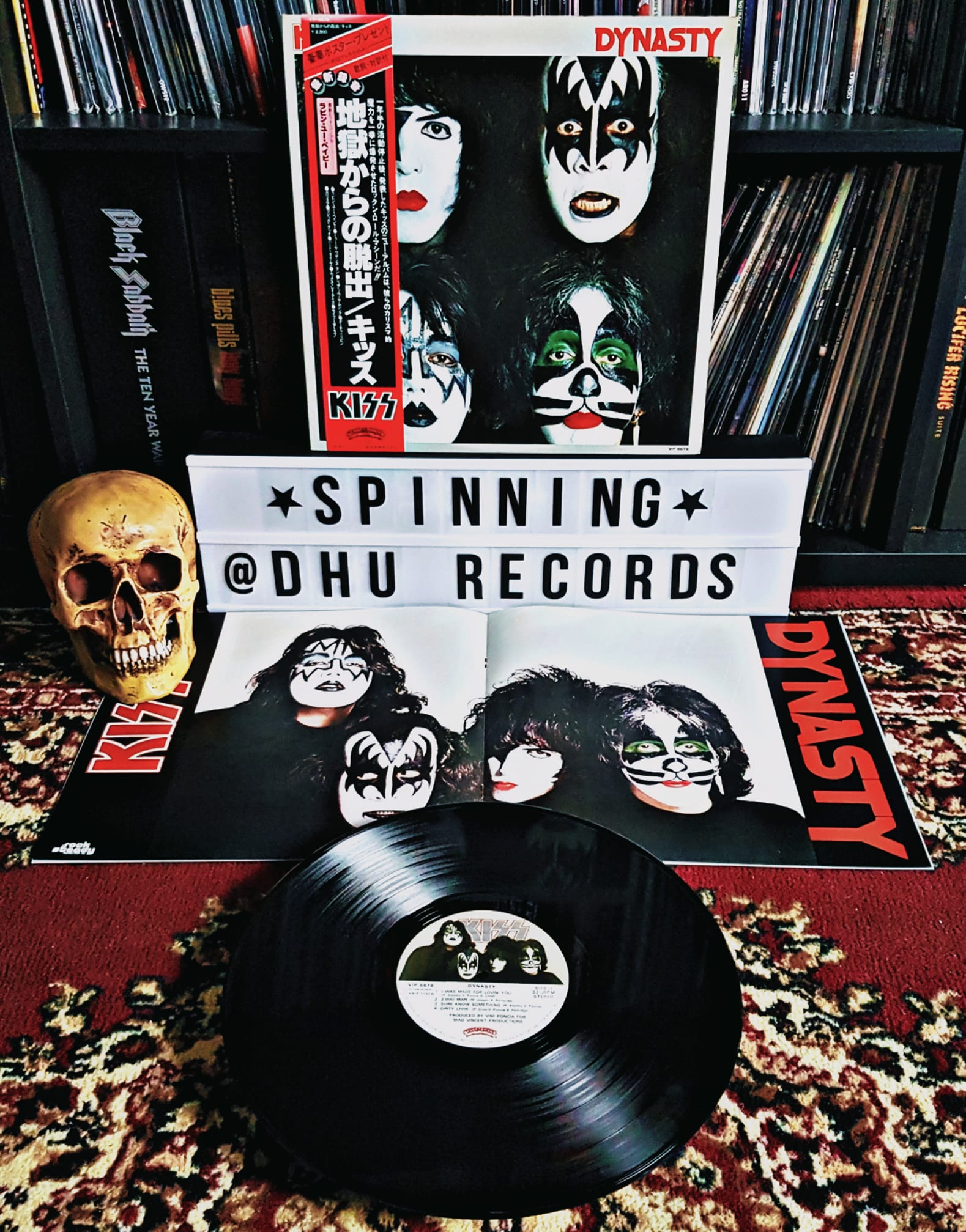 Kiss Dynasty 1979 Japan first press vinyl
