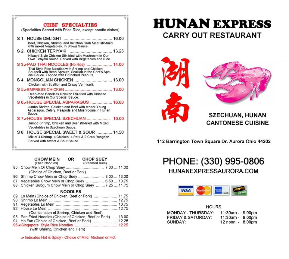 Hunan Express | Aurora OH