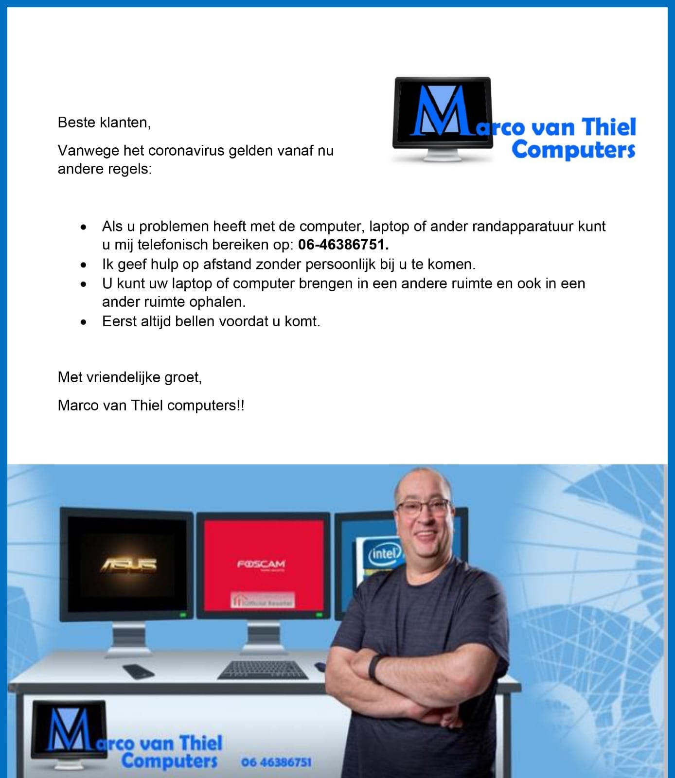 Marco van Thiel Computers | Zeeland