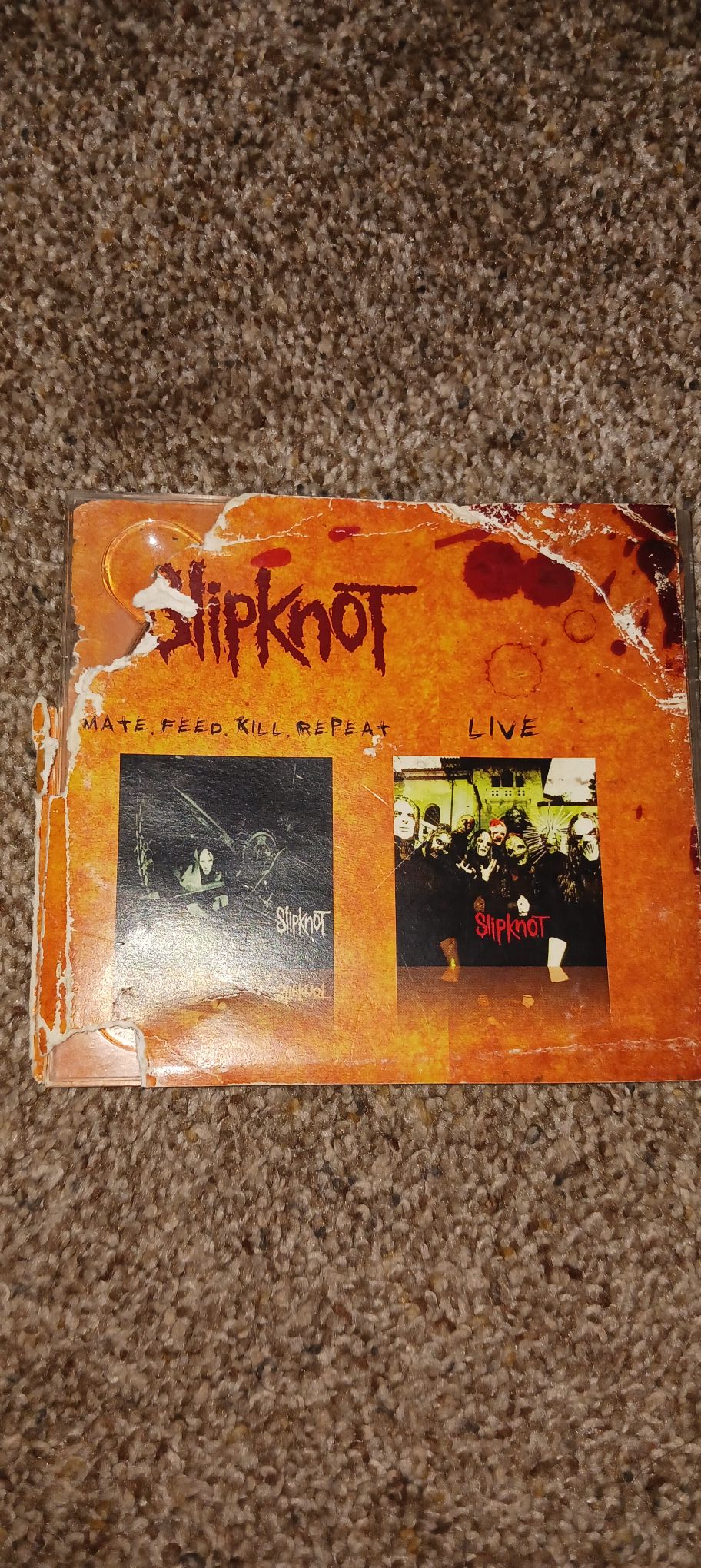 What is the rare Slipknot album MATE FEED KILL REPEAT?