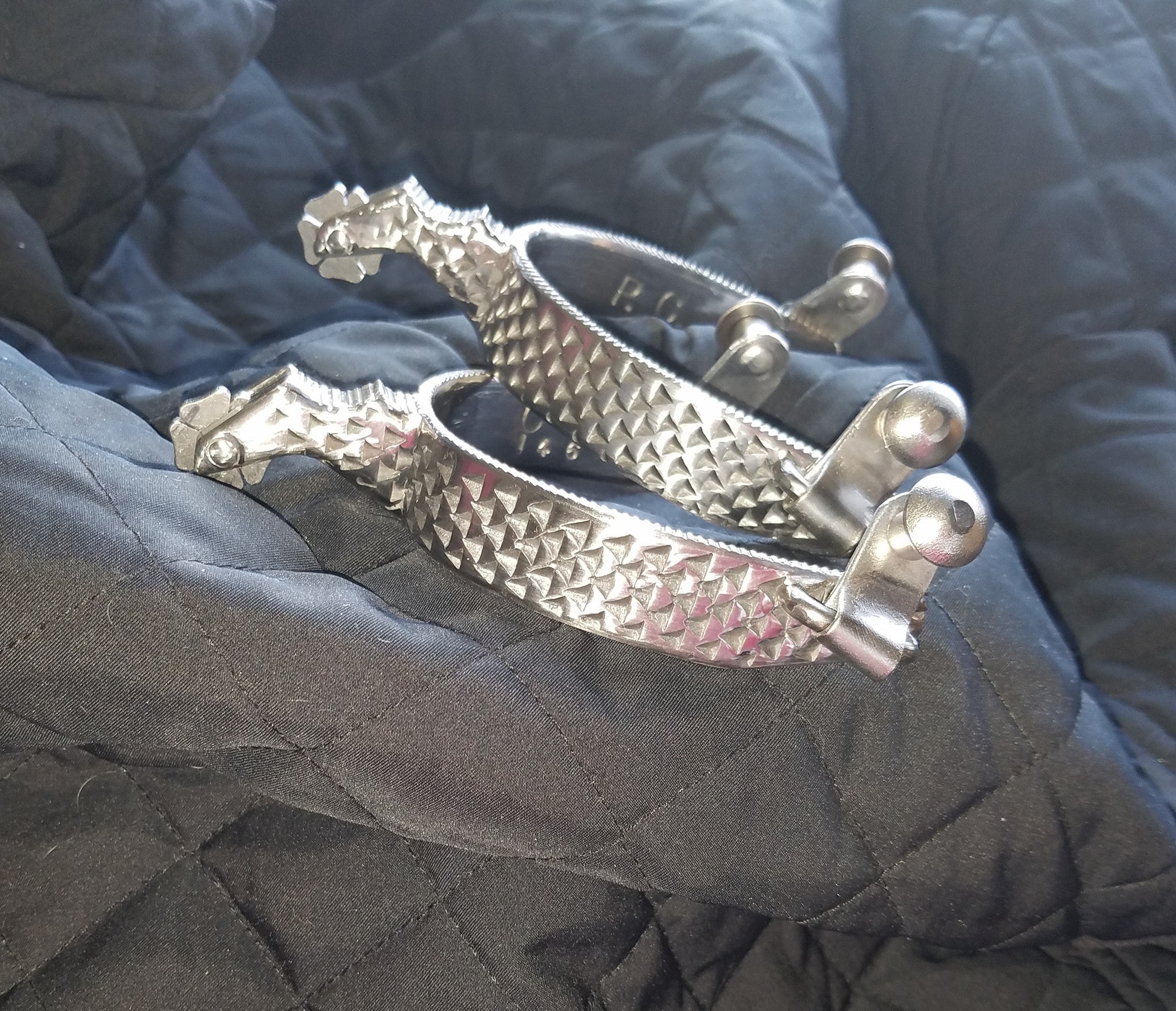 Cal's Custom Rasp Spurs