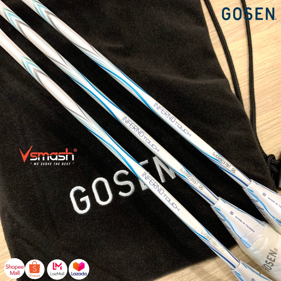 Gosen Inferno Touch- light model with the weight of 79 grams , for