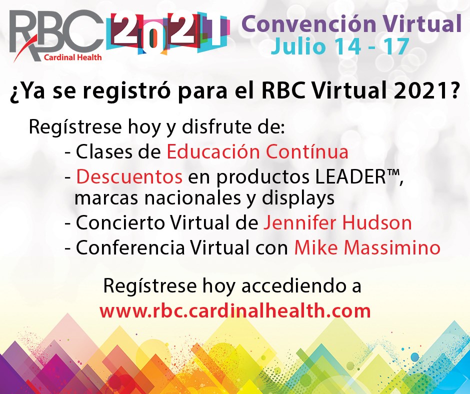Cardinal Health Puerto Rico - ¿Ya se registró para el RBC Virtual 2021 ...